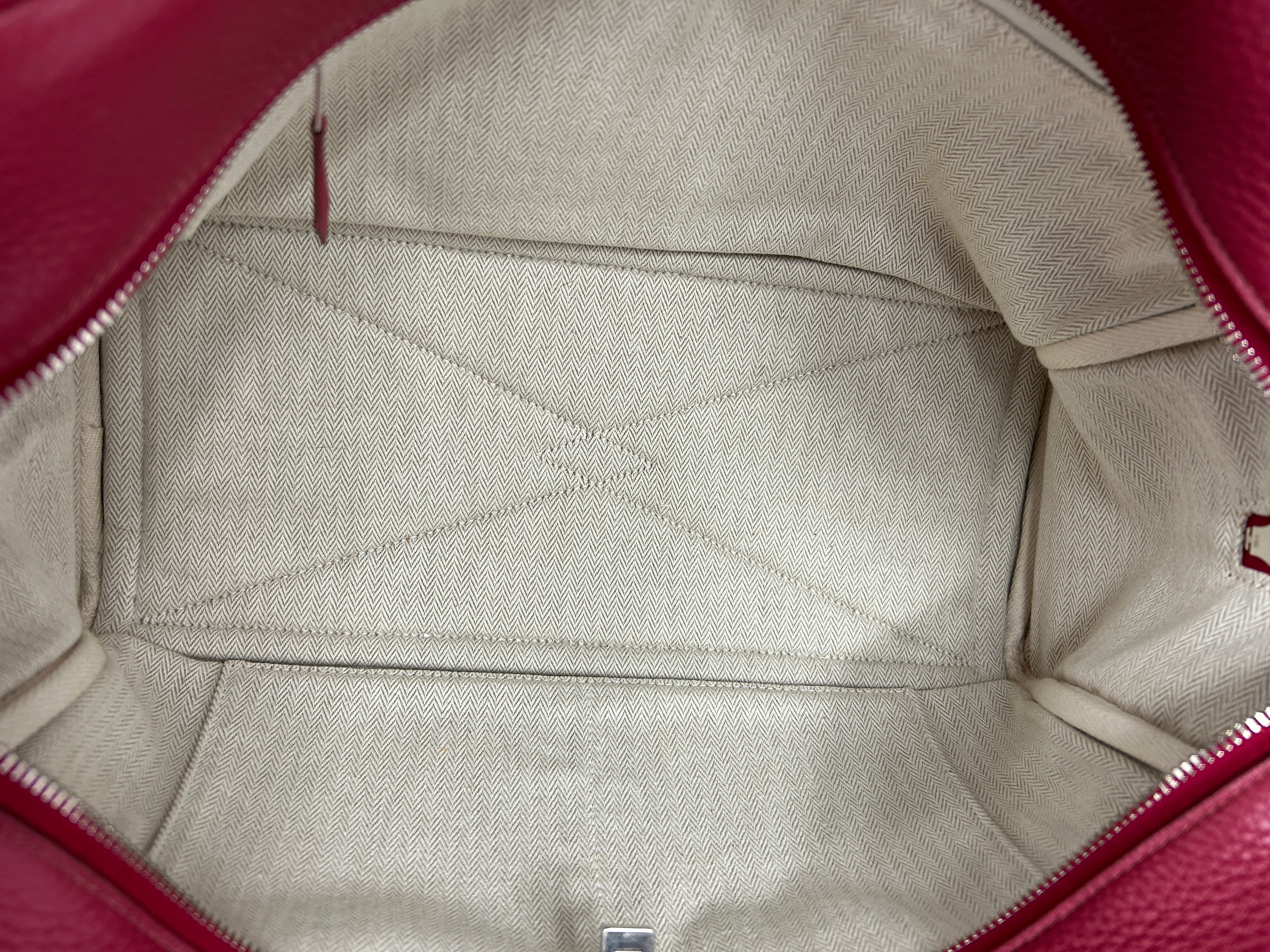 Clemence Bose De Rose Victoria 35 Shoulder Bag w/PHW
