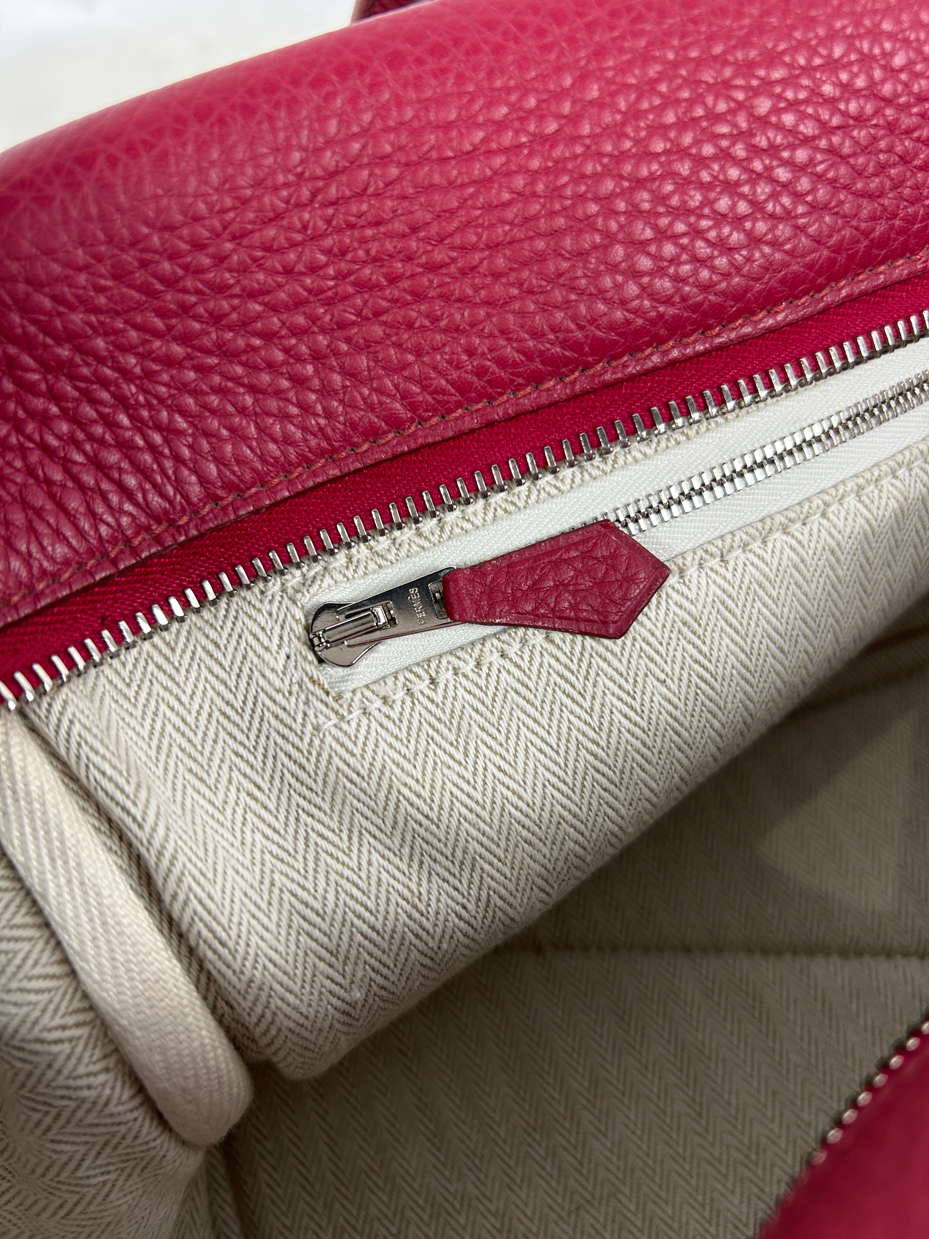 Clemence Bose De Rose Victoria 35 Shoulder Bag w/PHW