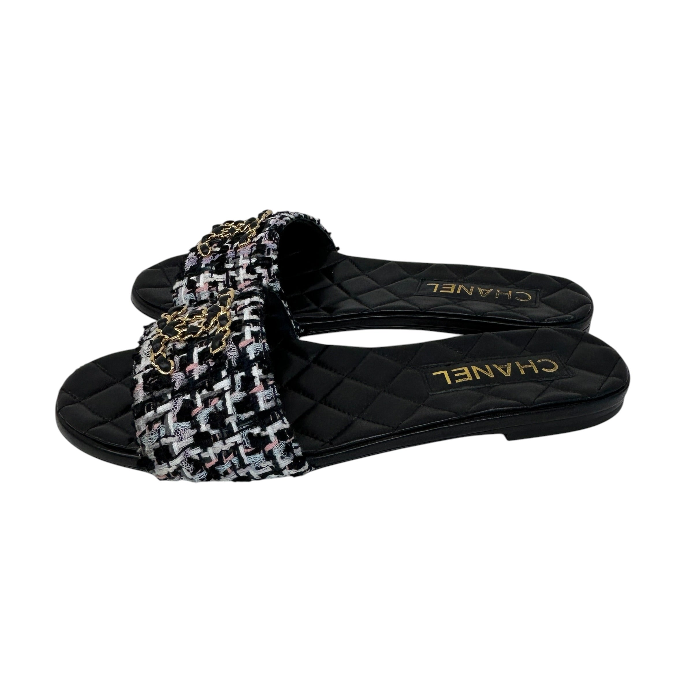 23P Tweed Sancals - Haute Classics