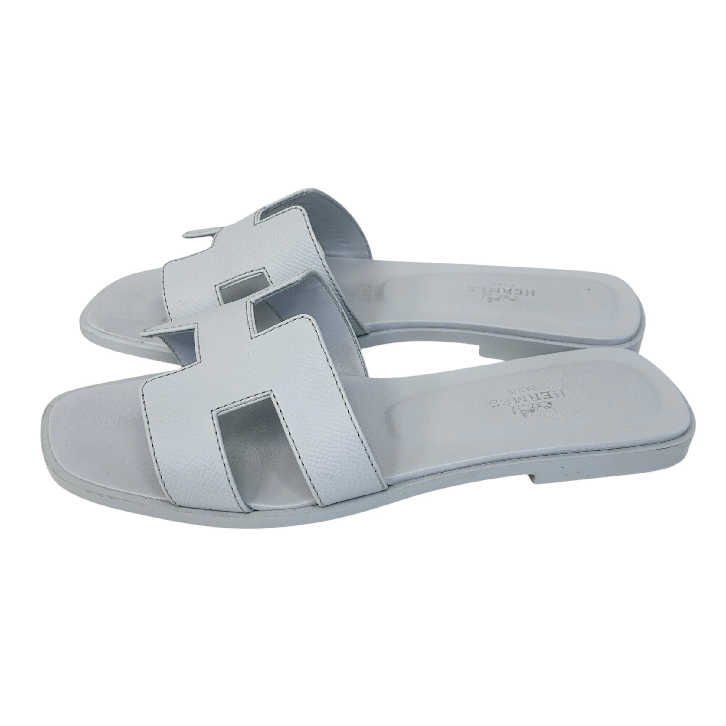 Blue Glacier Epsom Oran Sandals - Haute Classics
