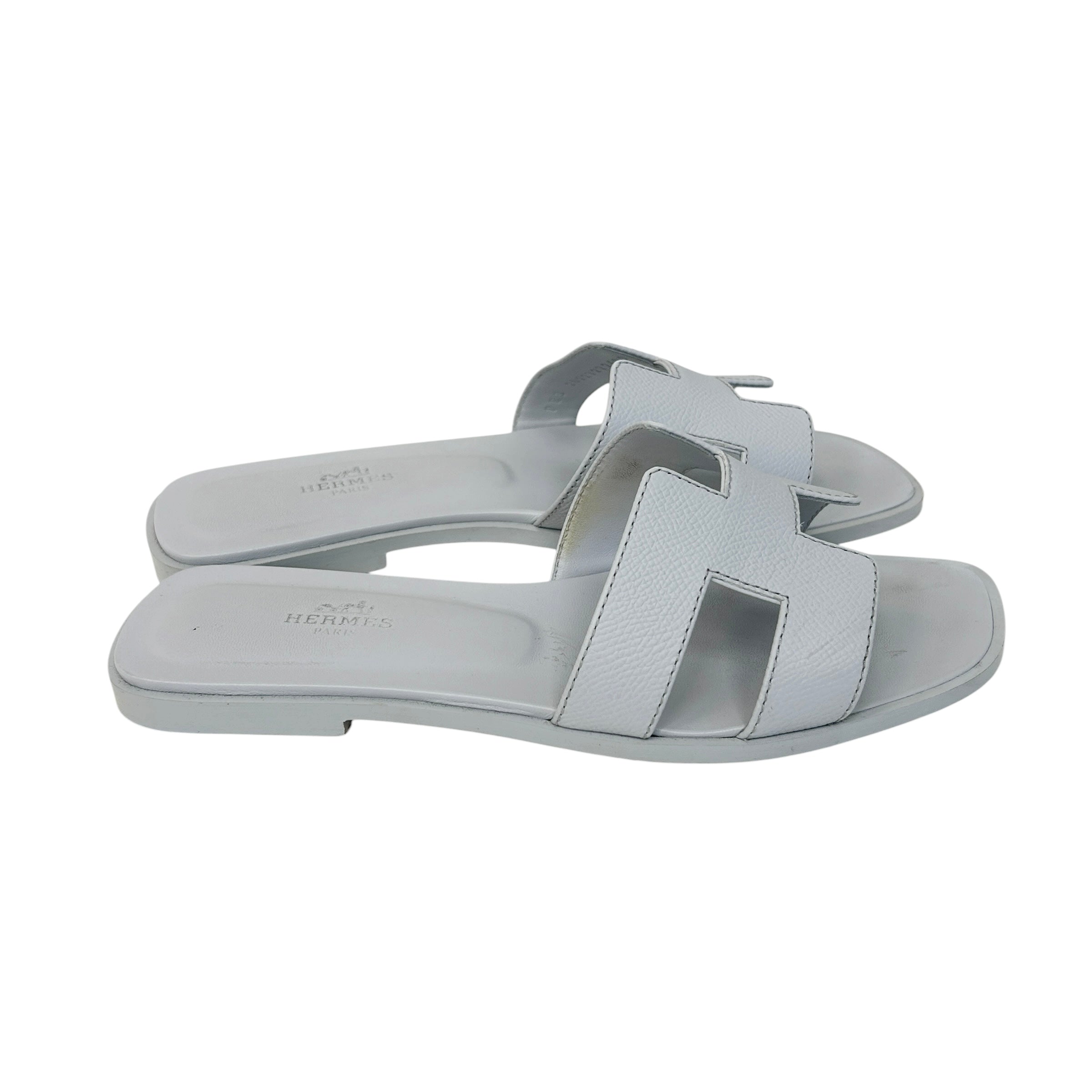 Blue Glacier Epsom Oran Sandals - Haute Classics