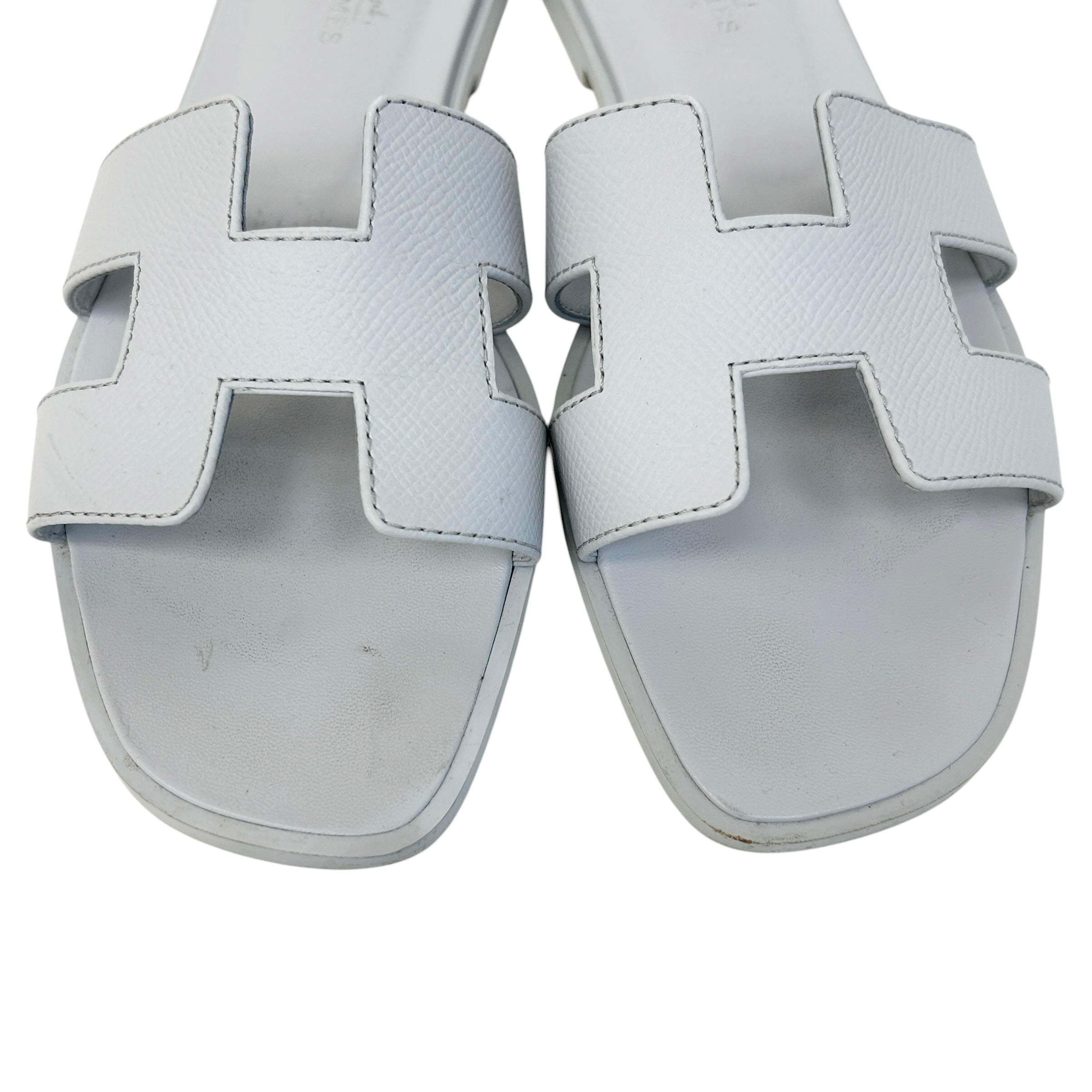 Blue Glacier Epsom Oran Sandals - Haute Classics