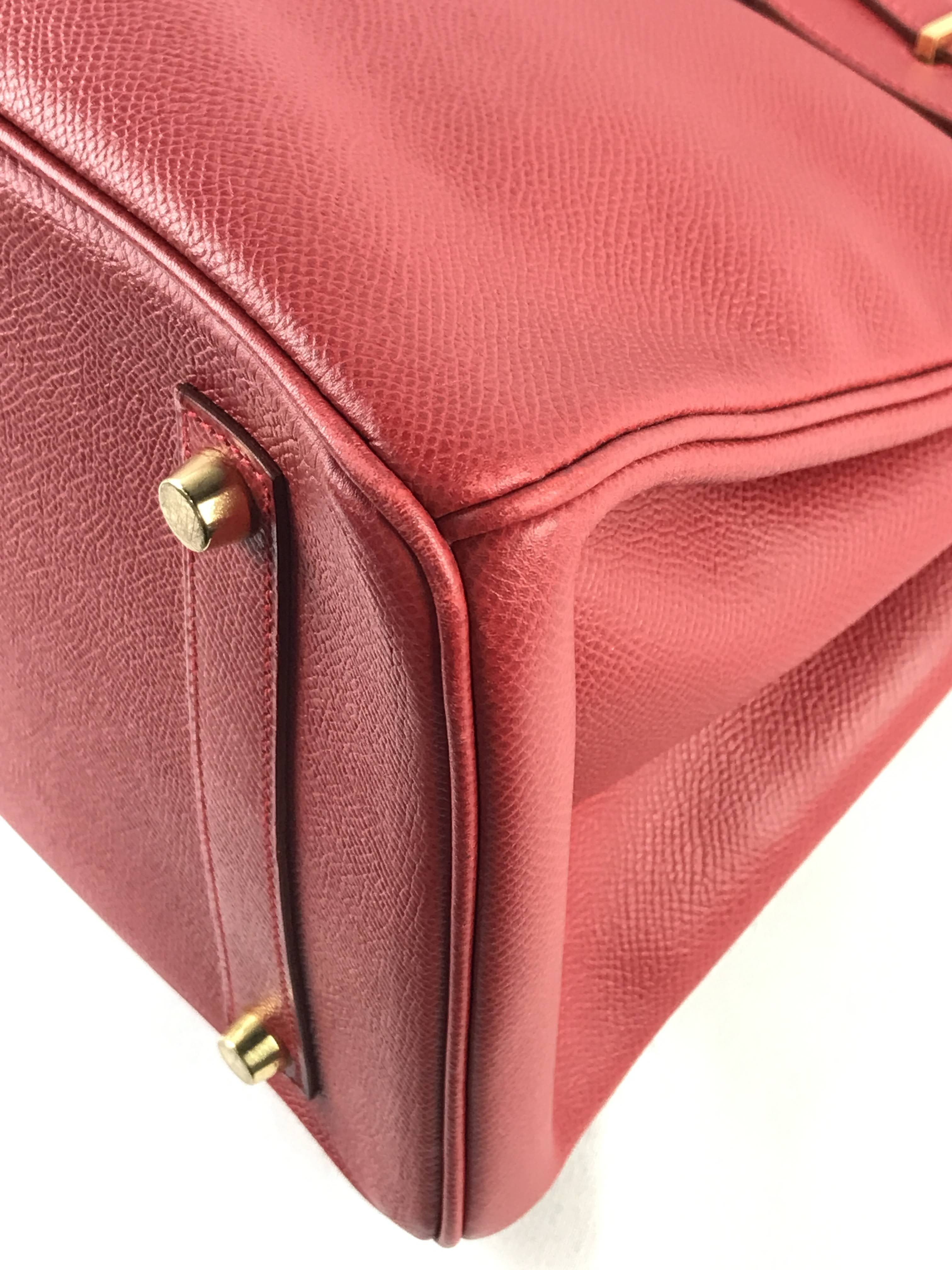 Rouge Grenat Epsom Birkin 35 w/GHW-ON LAYAWAY
