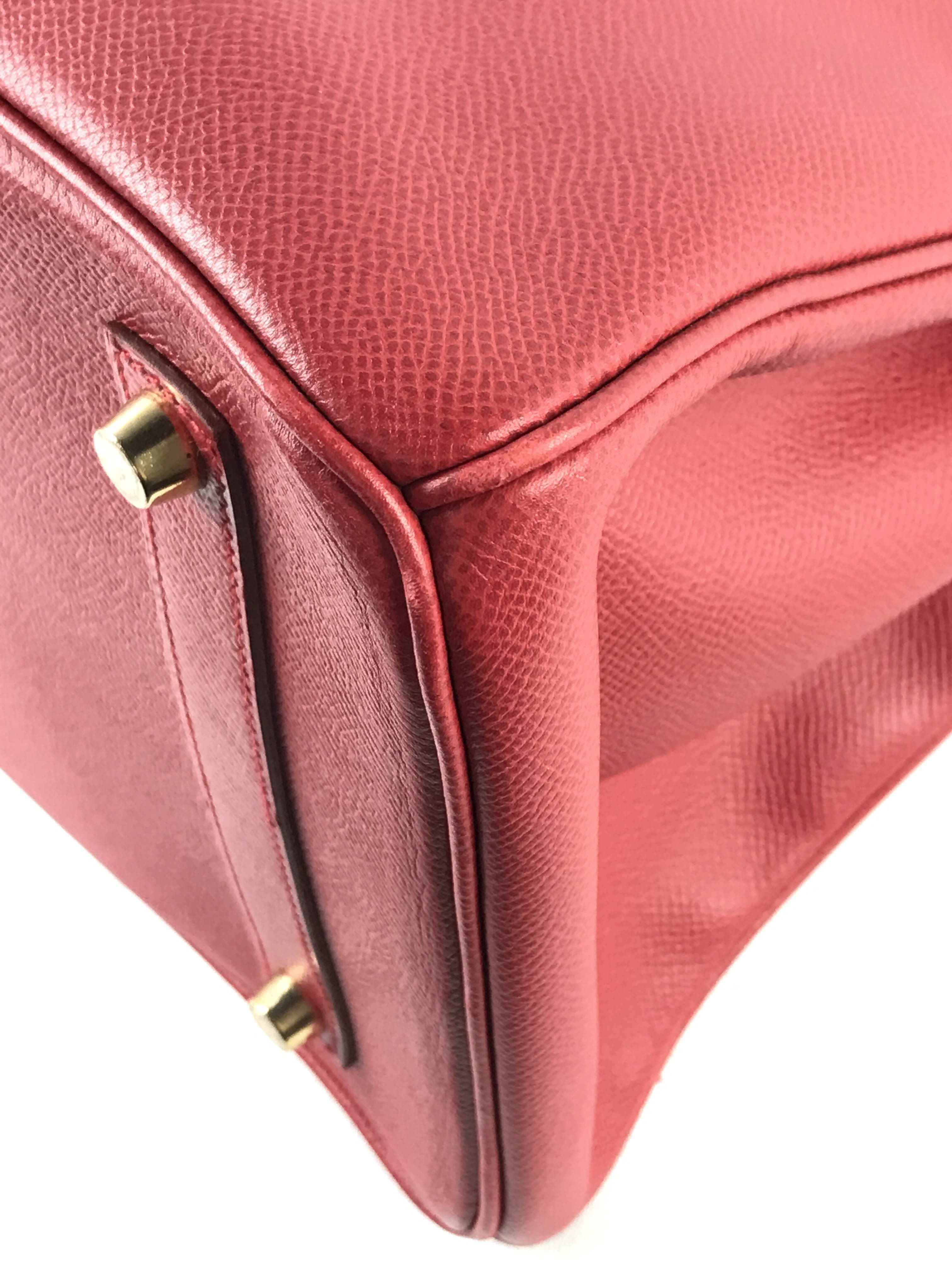 Rouge Grenat Epsom Birkin 35 w/GHW-ON LAYAWAY