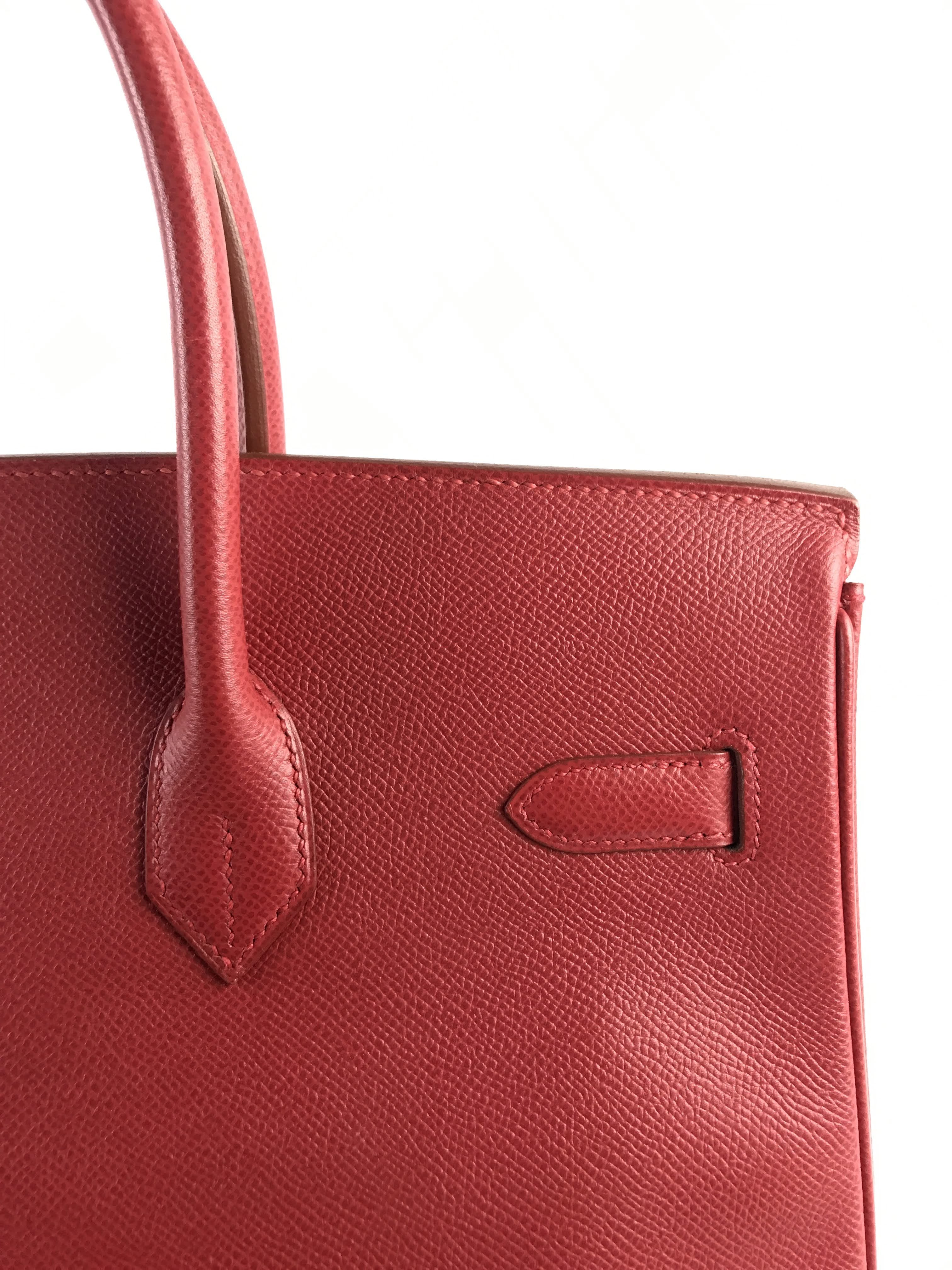 Rouge Grenat Epsom Birkin 35 w/GHW-ON LAYAWAY
