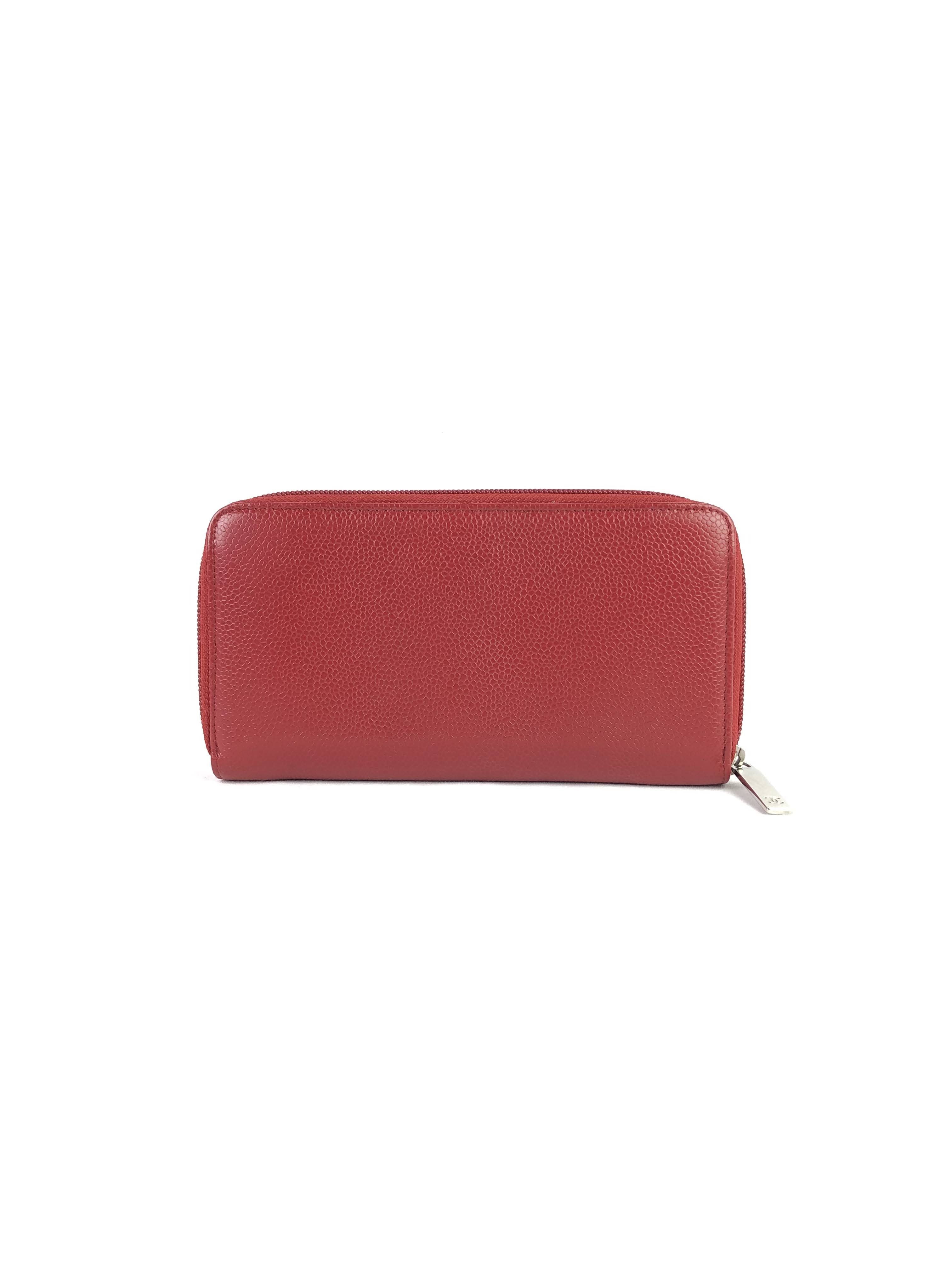 Red Caviar Timeless ‘CC’ Wallet w/SHW