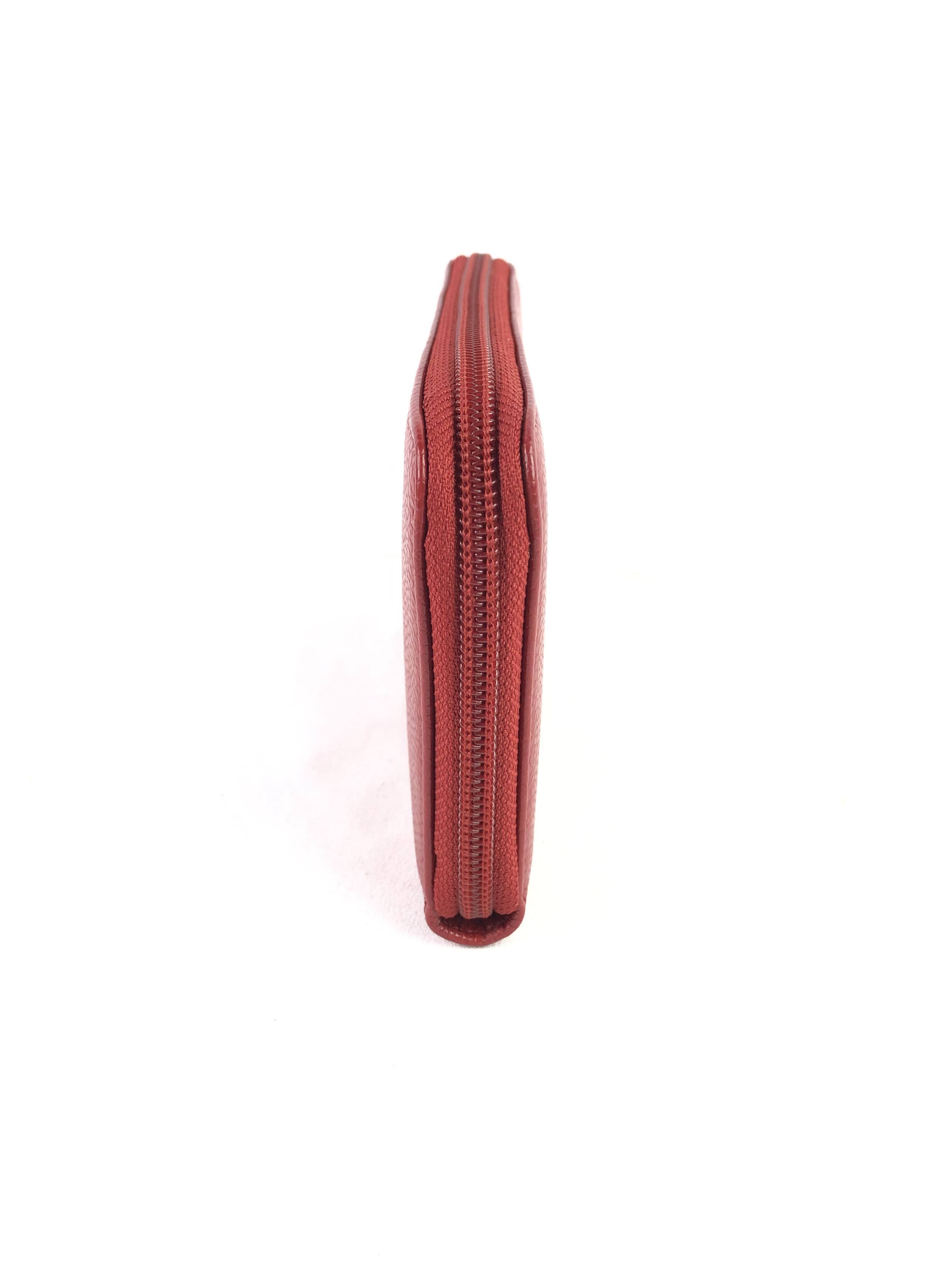 Red Caviar Timeless ‘CC’ Wallet w/SHW