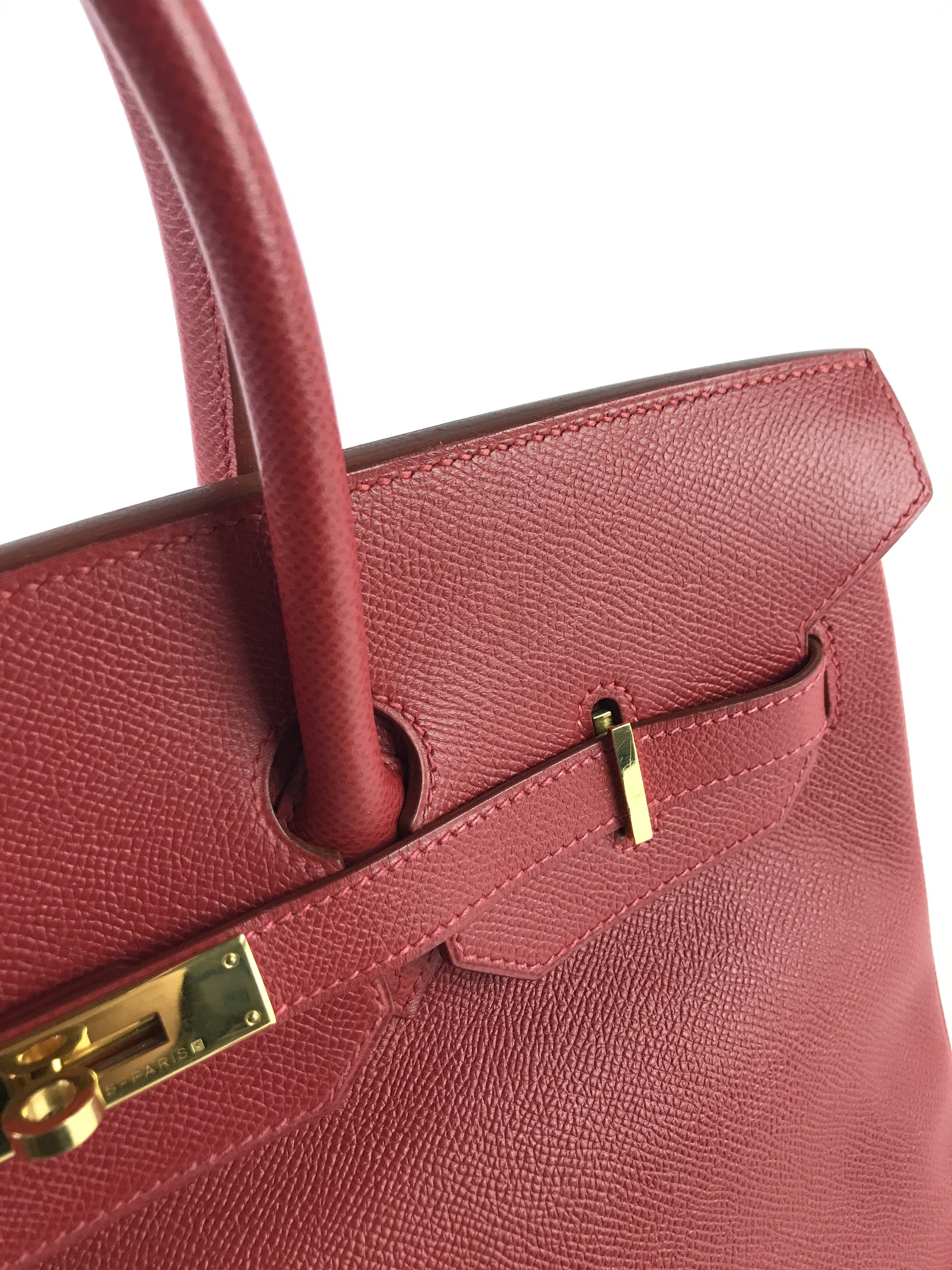 Rouge Grenat Epsom Birkin 35 w/GHW-ON LAYAWAY