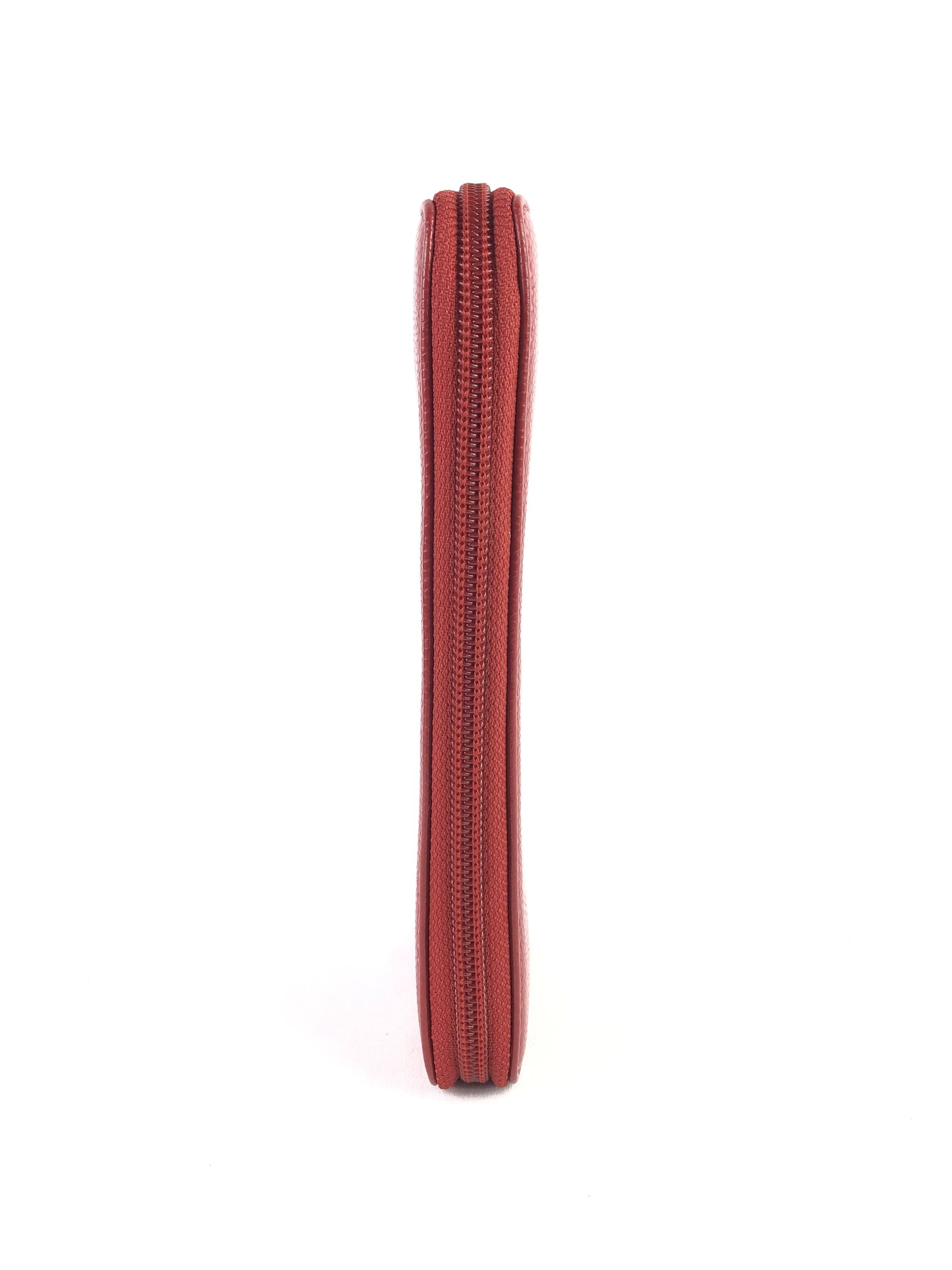 Red Caviar Timeless ‘CC’ Wallet w/SHW