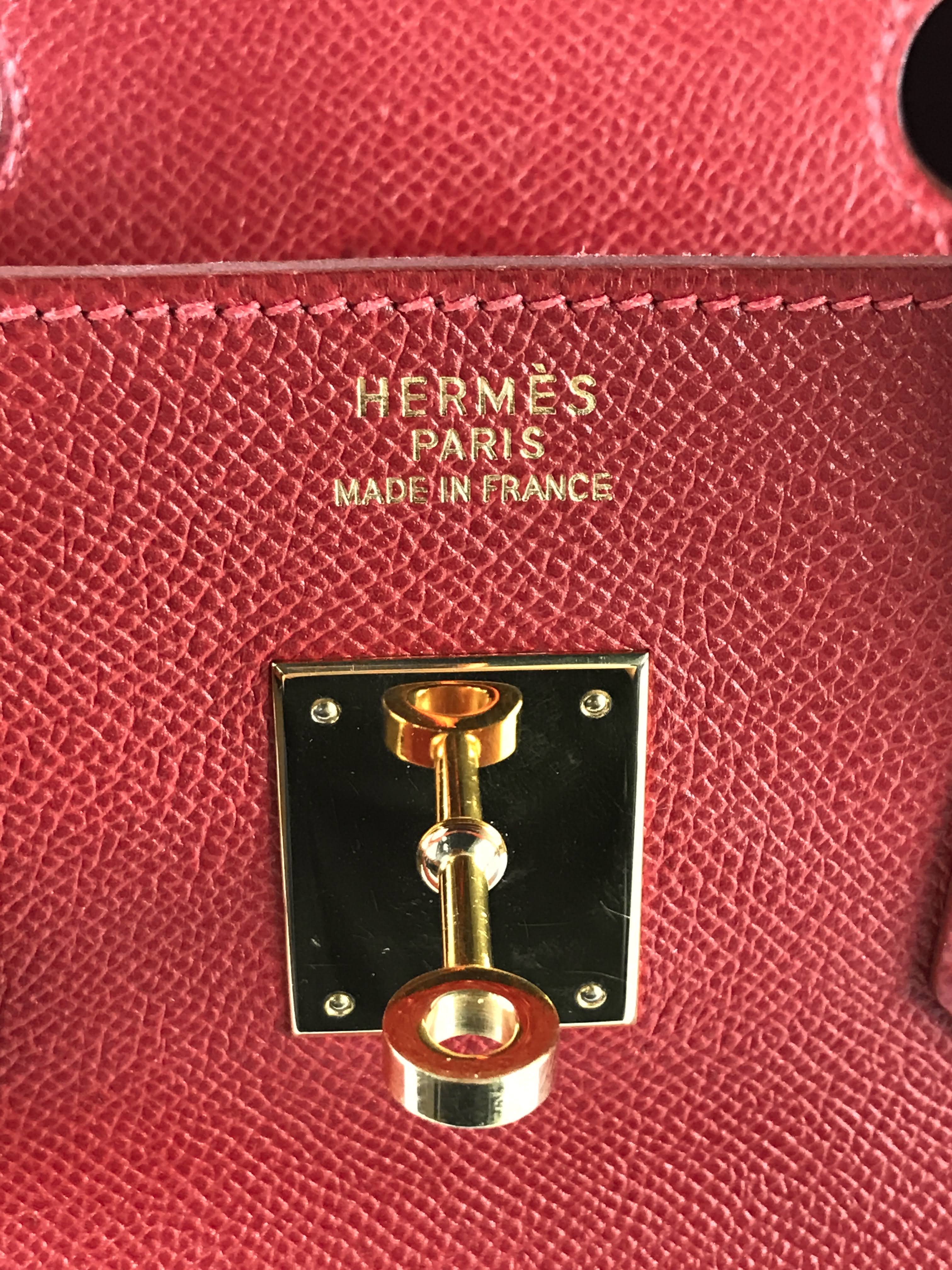 Rouge Grenat Epsom Birkin 35 w/GHW-ON LAYAWAY