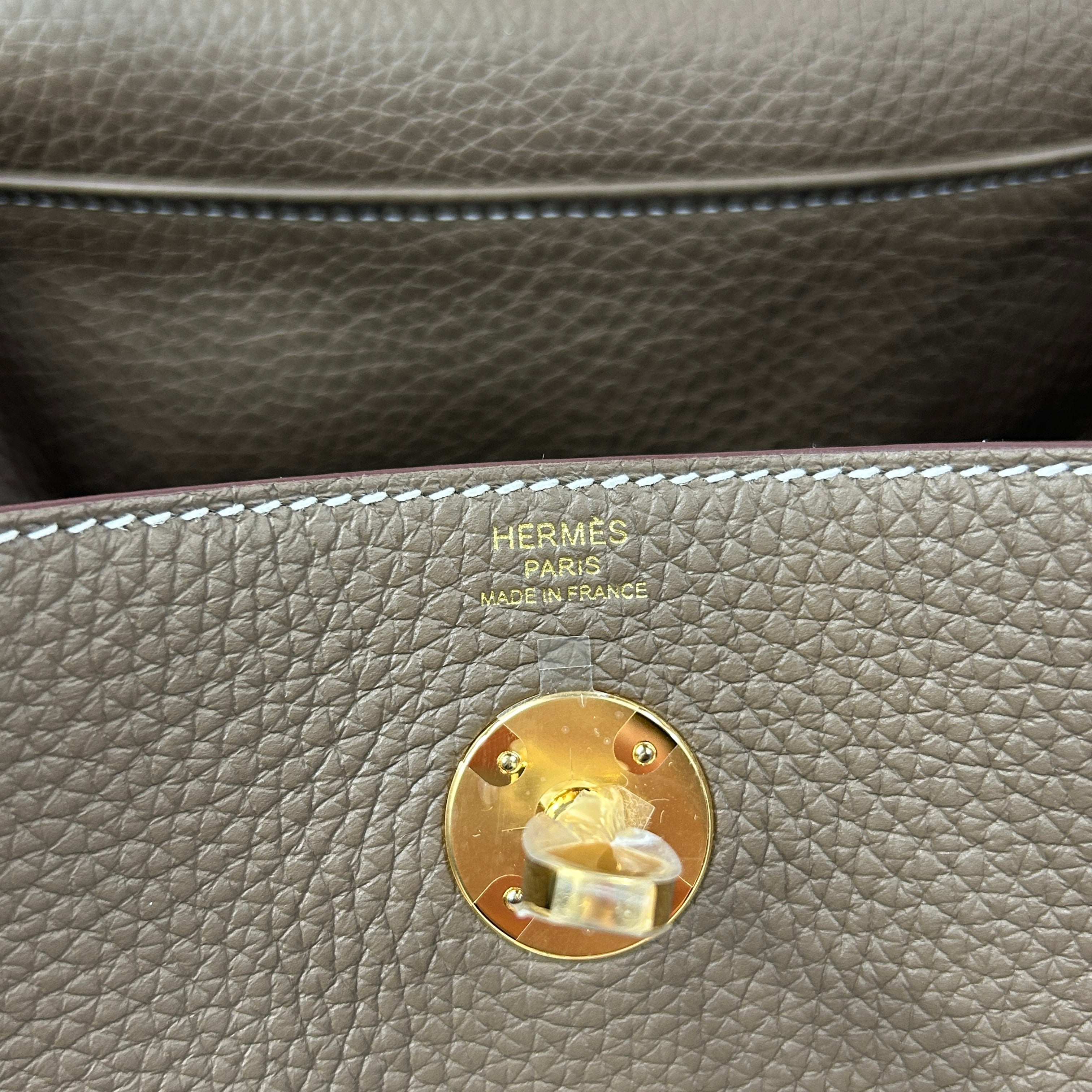 Etoupe Togo Leather Lindy 26 w/GHW