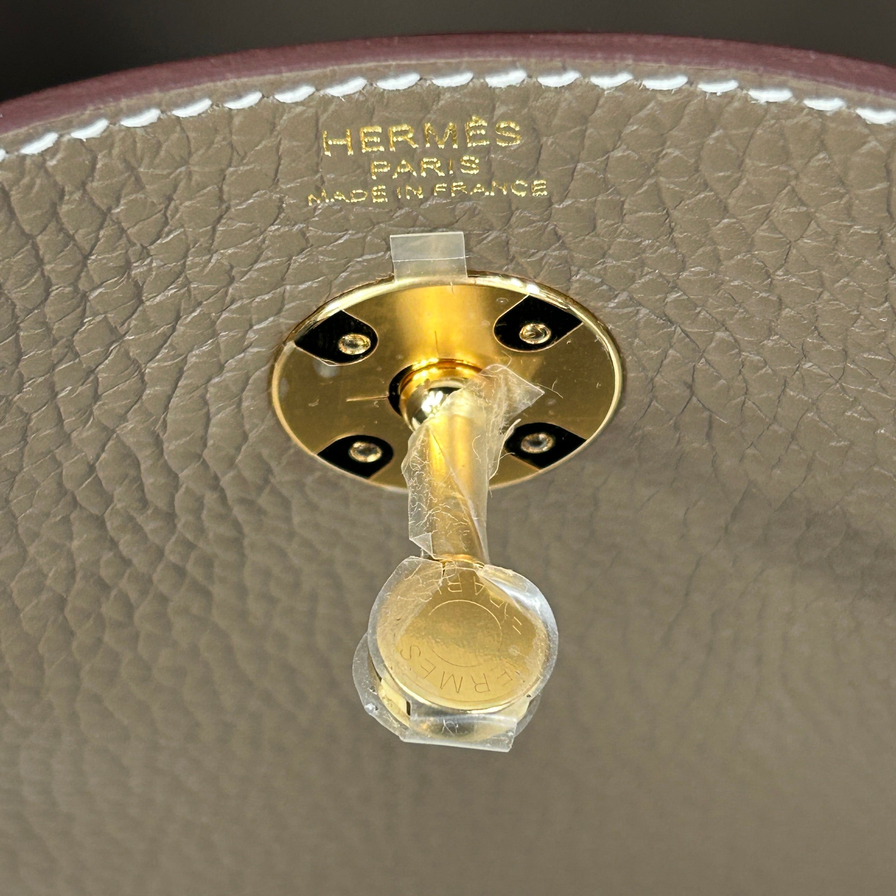 Etoupe Togo Leather Lindy 26 w/GHW