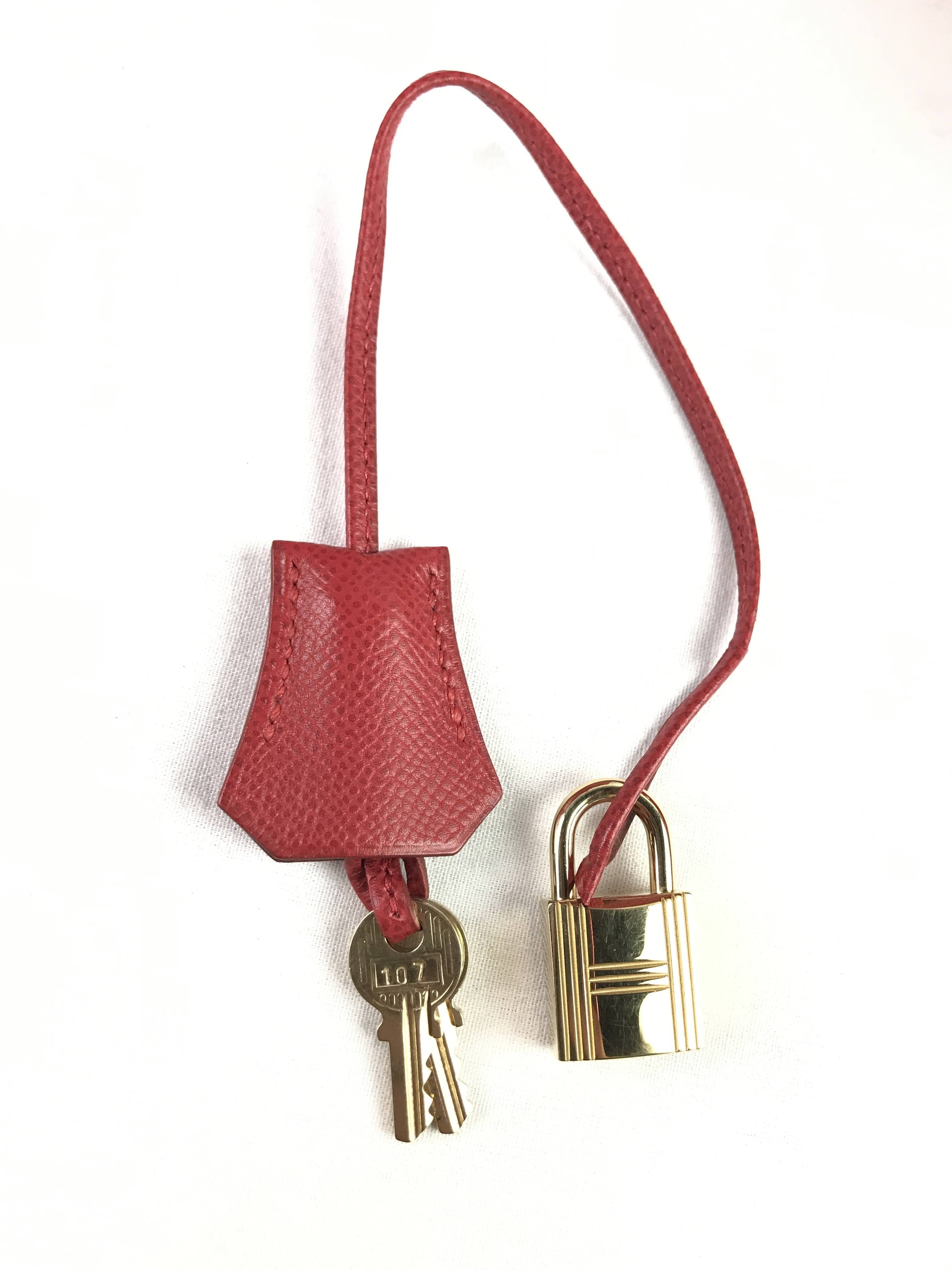 Rouge Grenat Epsom Birkin 35 w/GHW-ON LAYAWAY