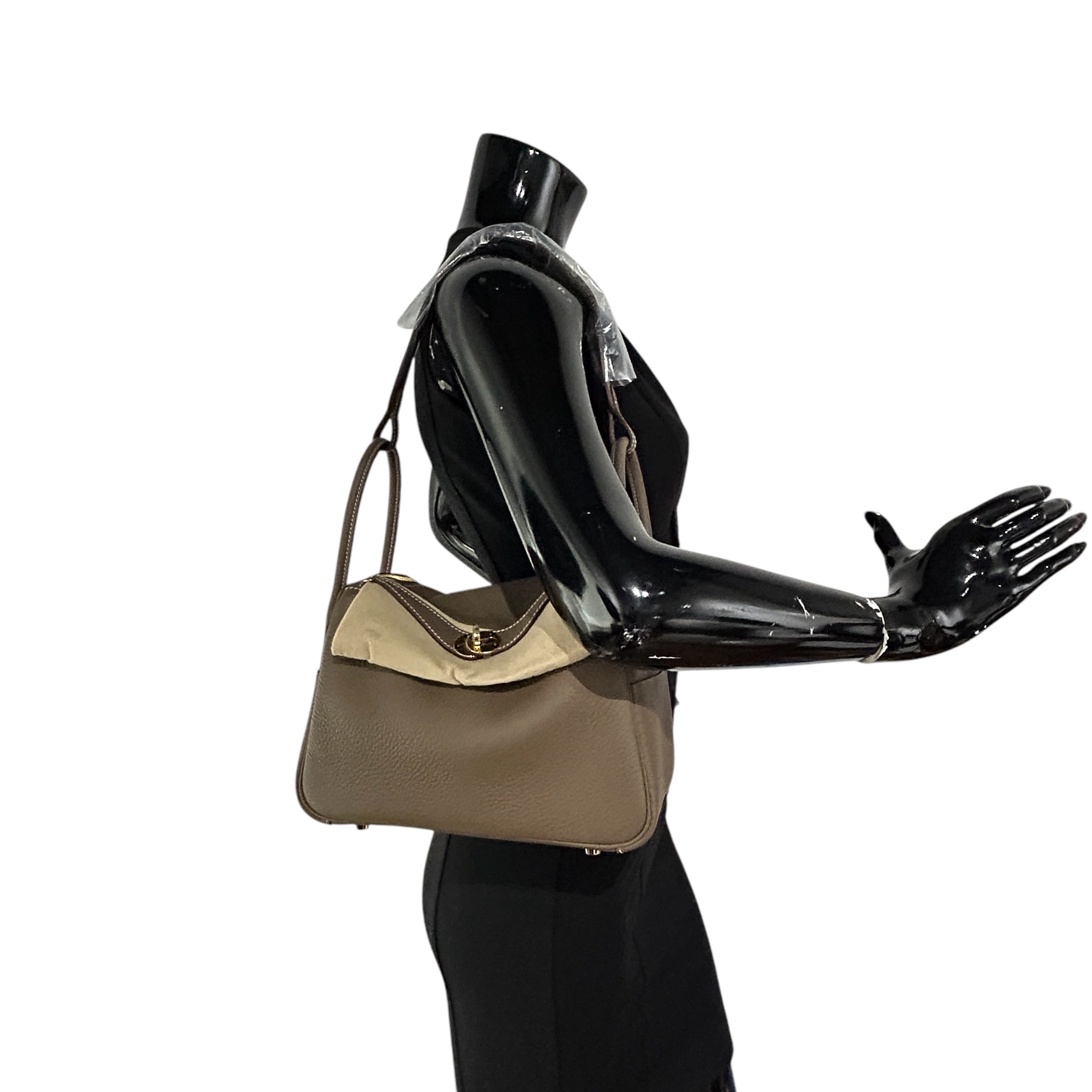 Etoupe Togo Leather Lindy 26 w/GHW