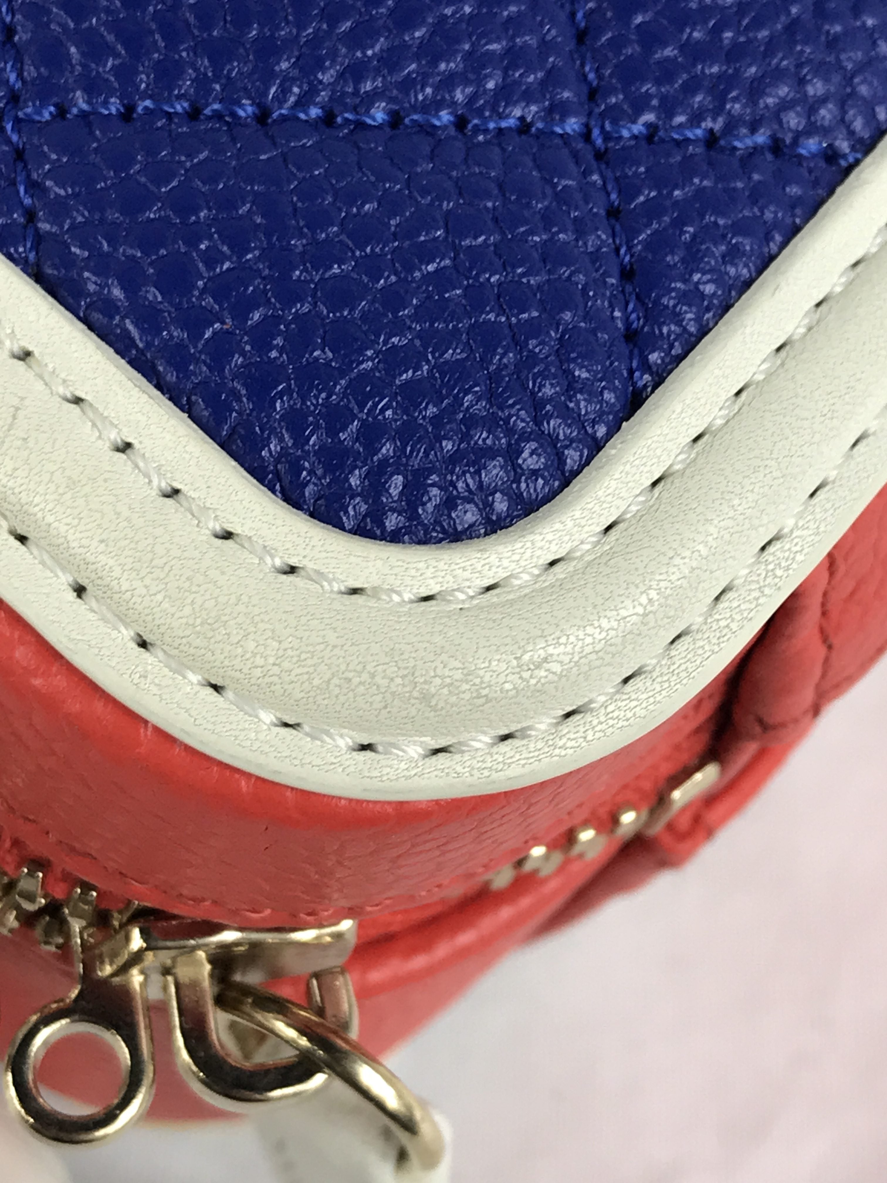 CC Filigree Small Caviar Multi Colour Vanity Case w/LGHW