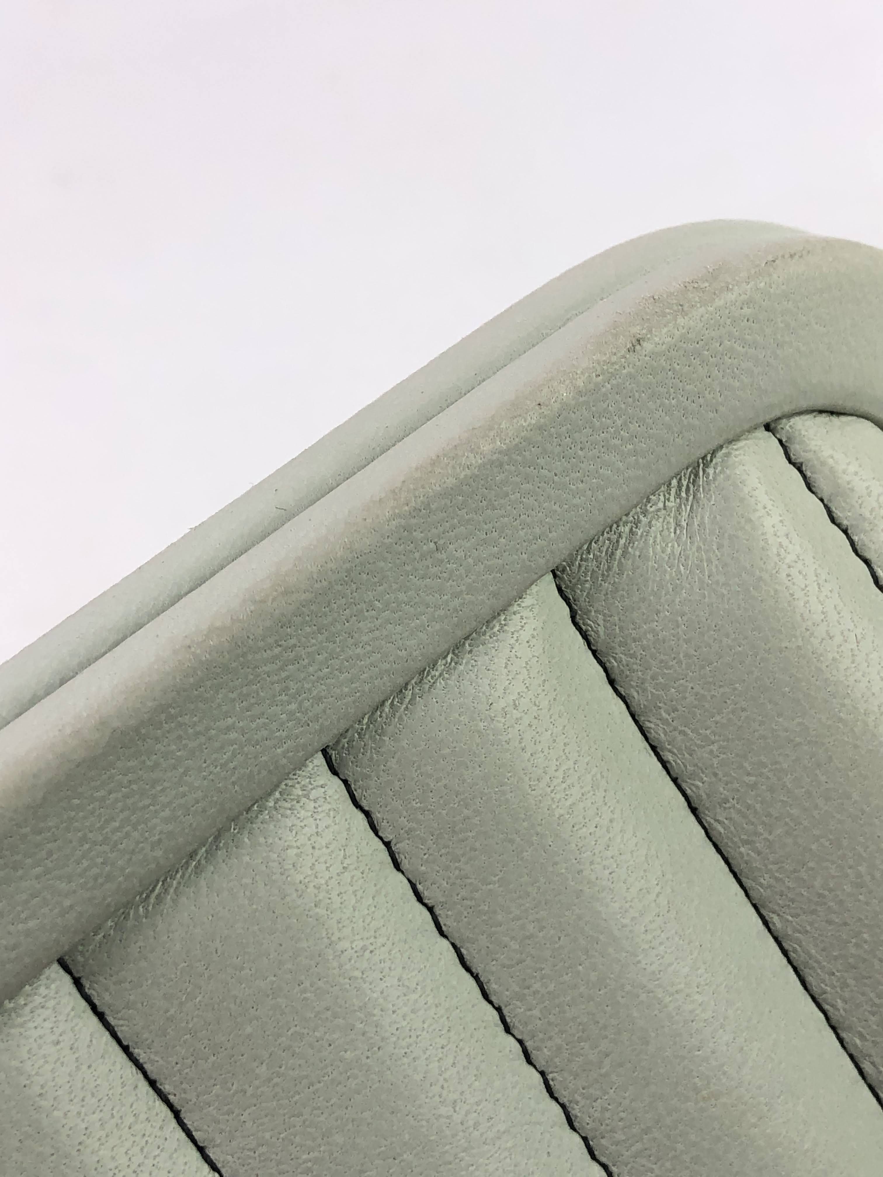 Mint Green Mademoiselle Ligne Clutch w/SHW