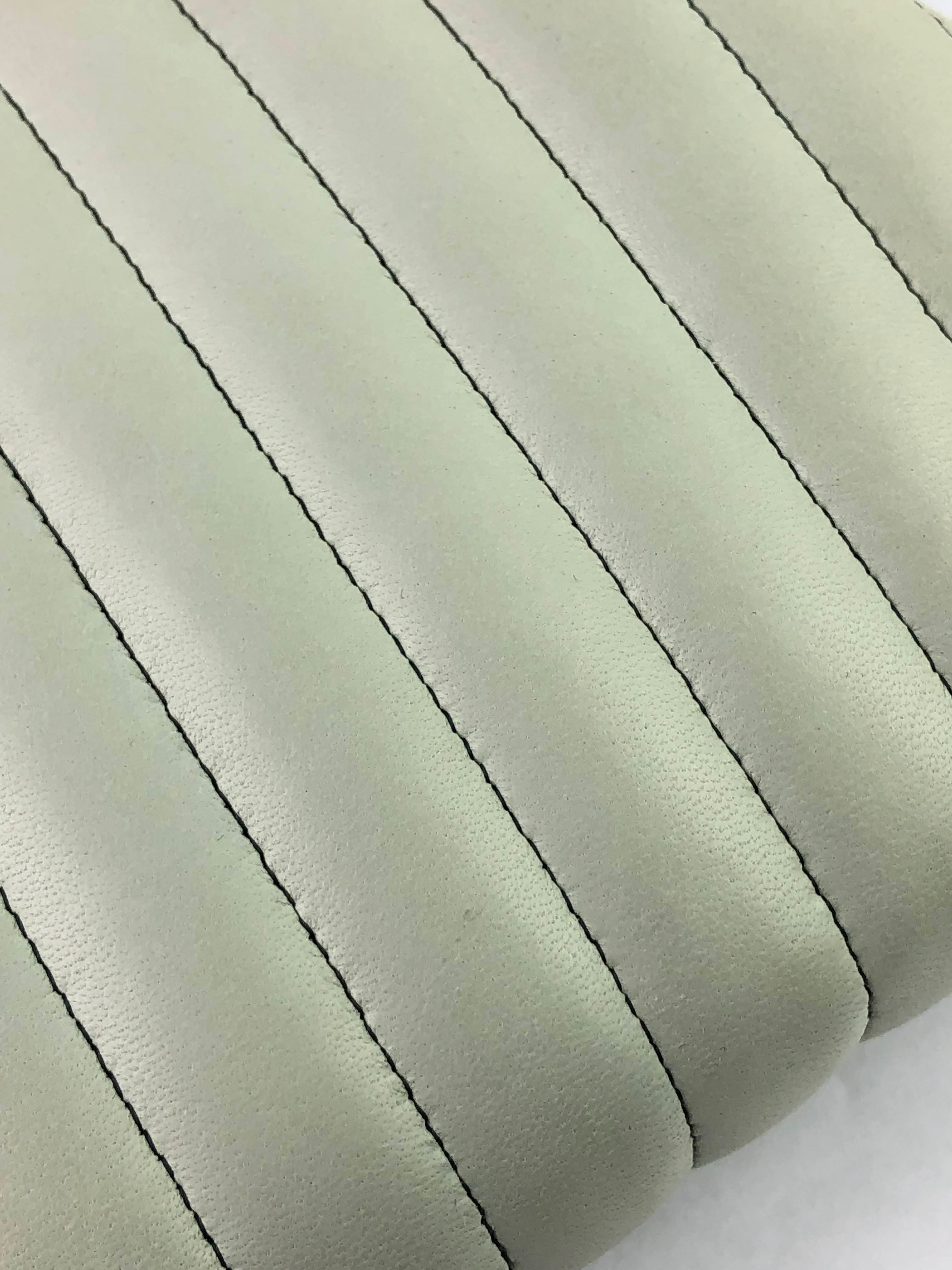 Mint Green Mademoiselle Ligne Clutch w/SHW