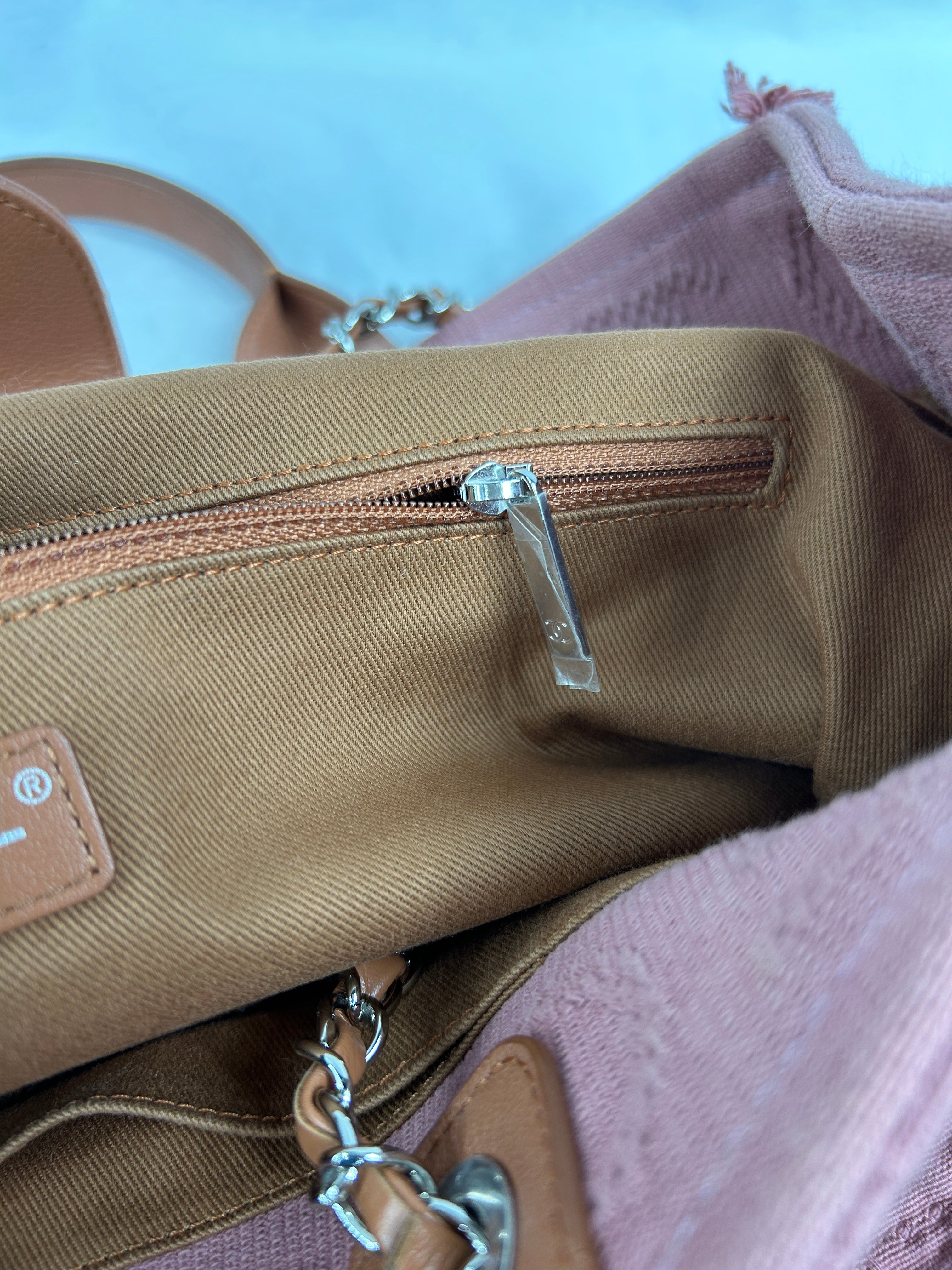 Pink Large Double Face Shopping Tote w/SHW