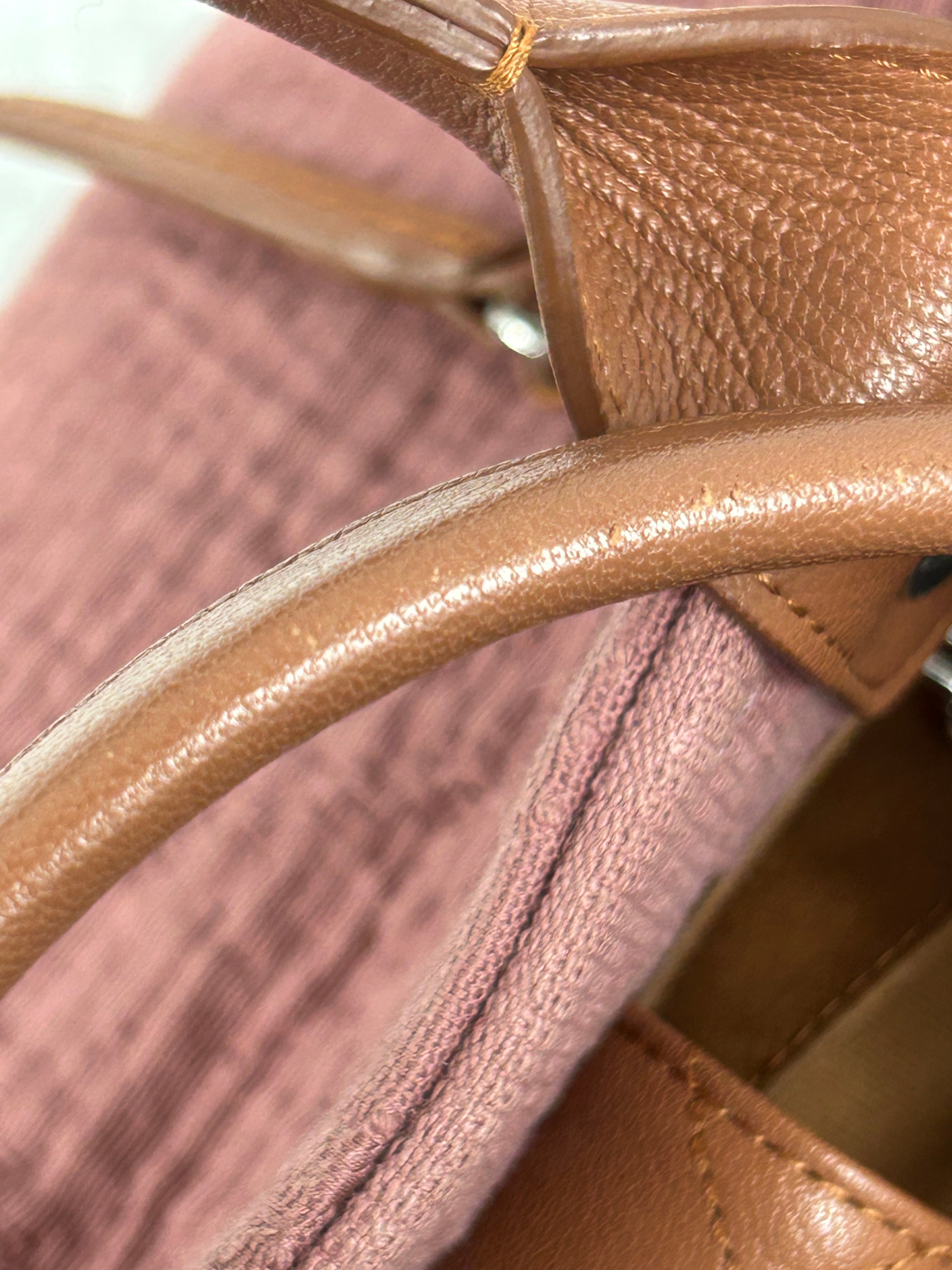 Pink Large Double Face Shopping Tote w/SHW