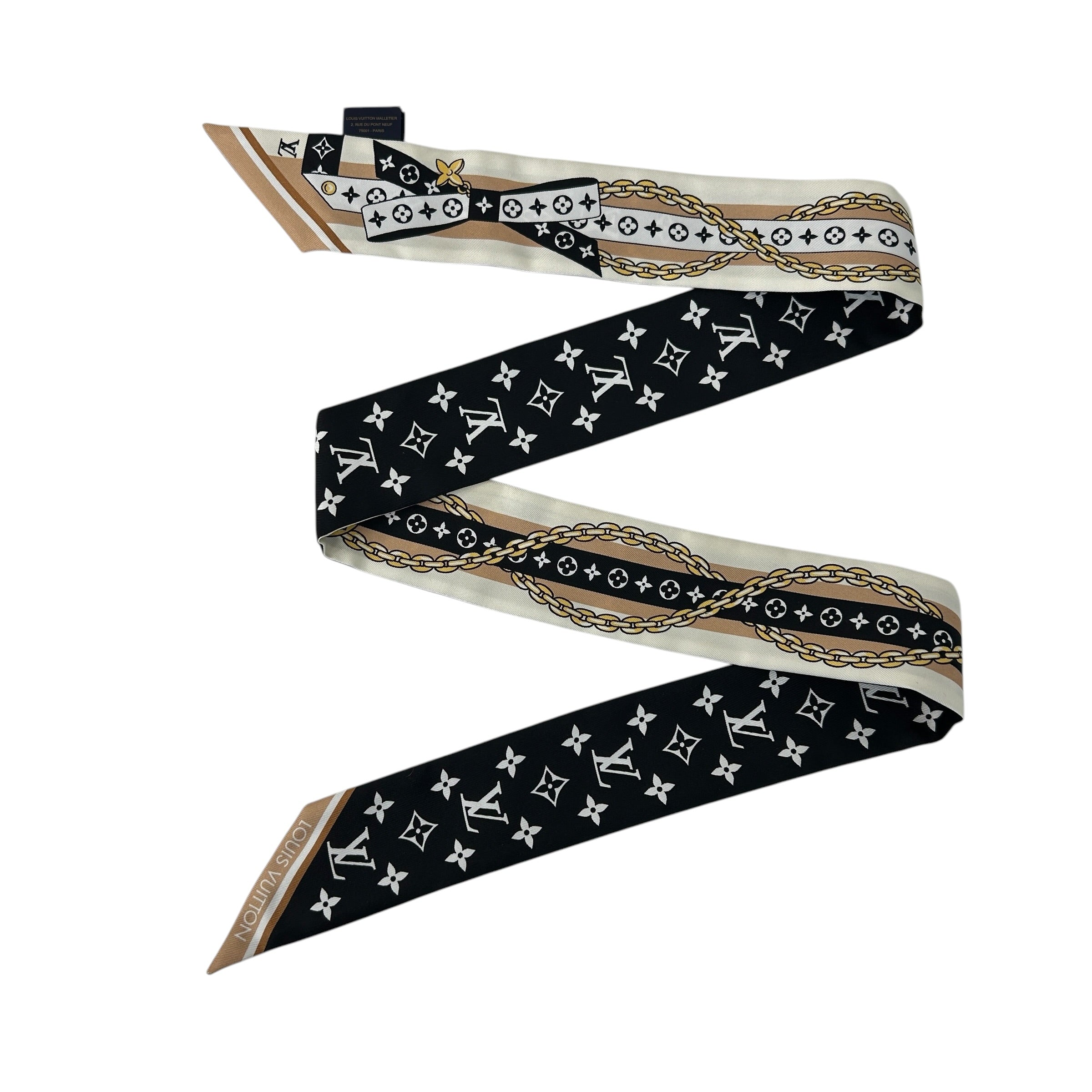 Silk Monogram Bow BB Bandeau - Haute Classics