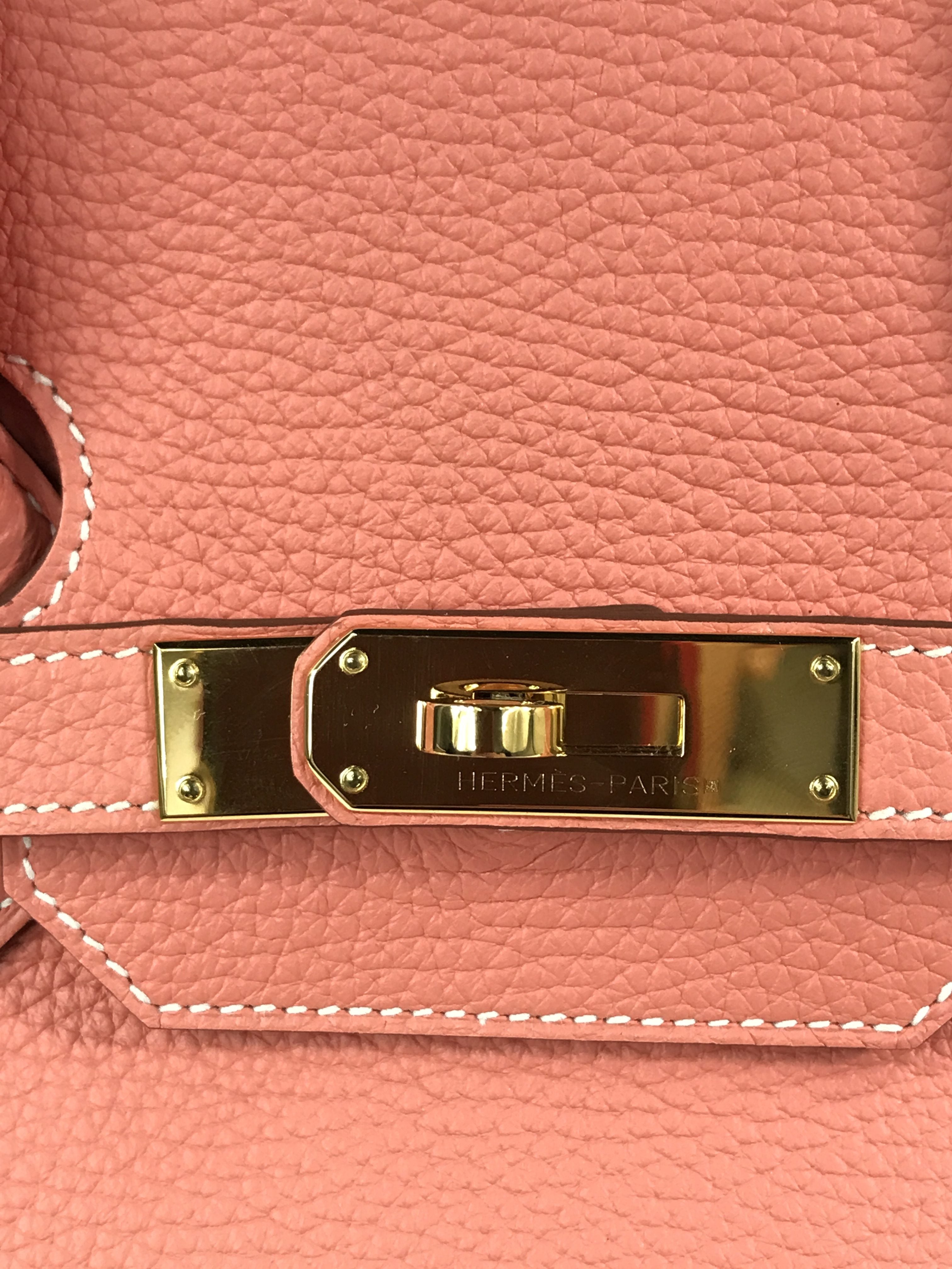 Togo Crevette Birkin 35 W/GHW