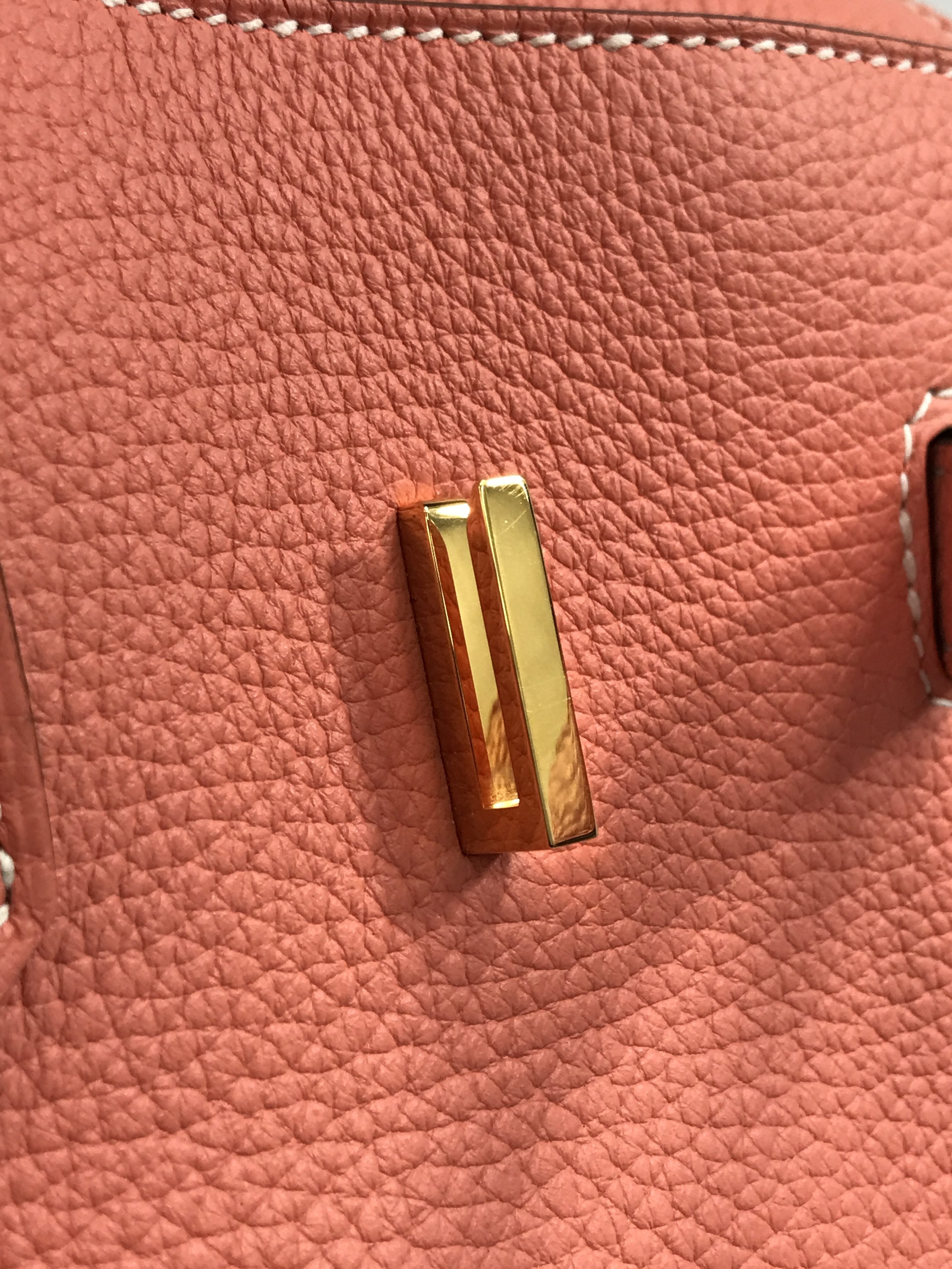 Togo Crevette Birkin 35 W/GHW