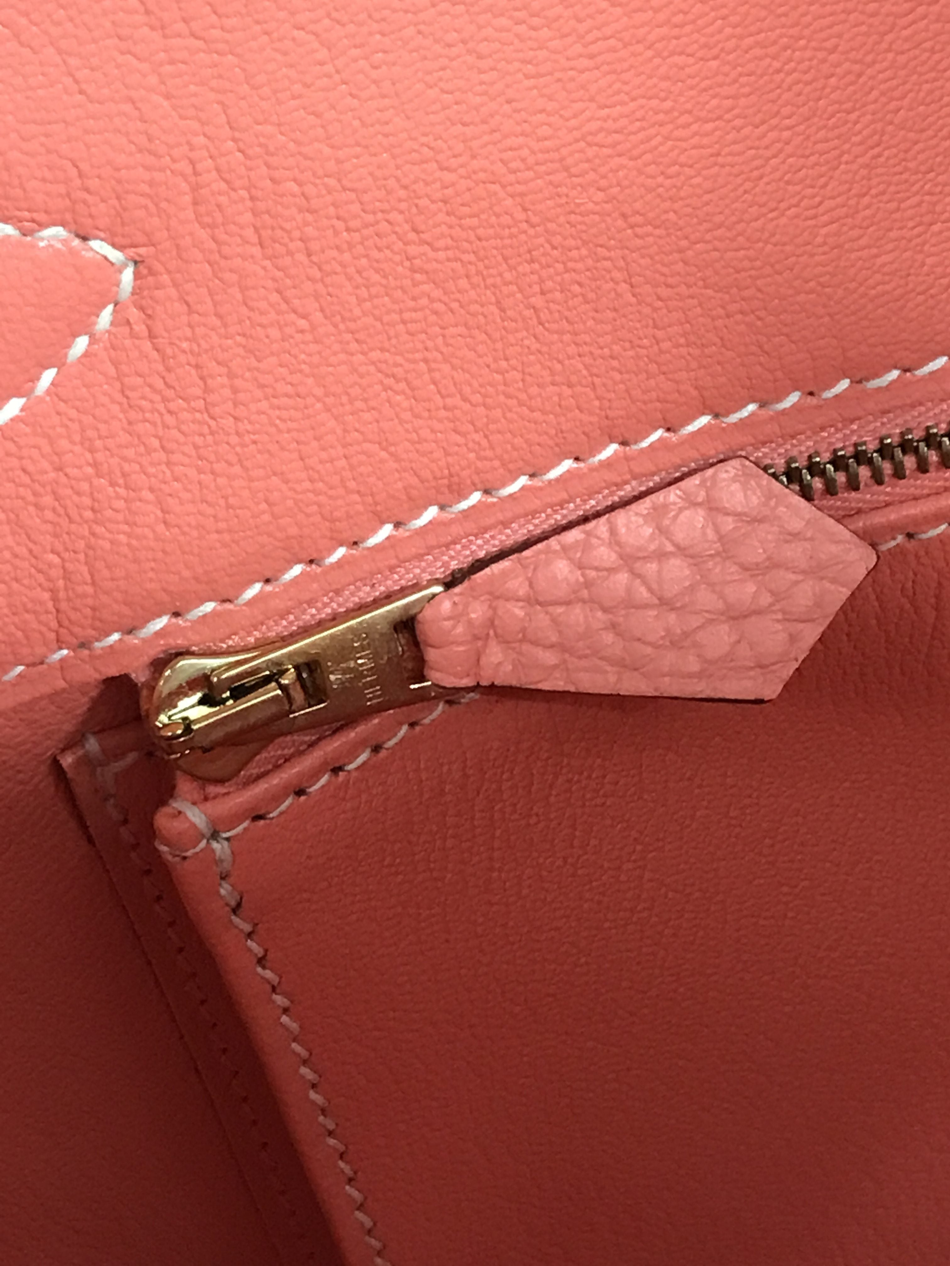 Togo Crevette Birkin 35 W/GHW