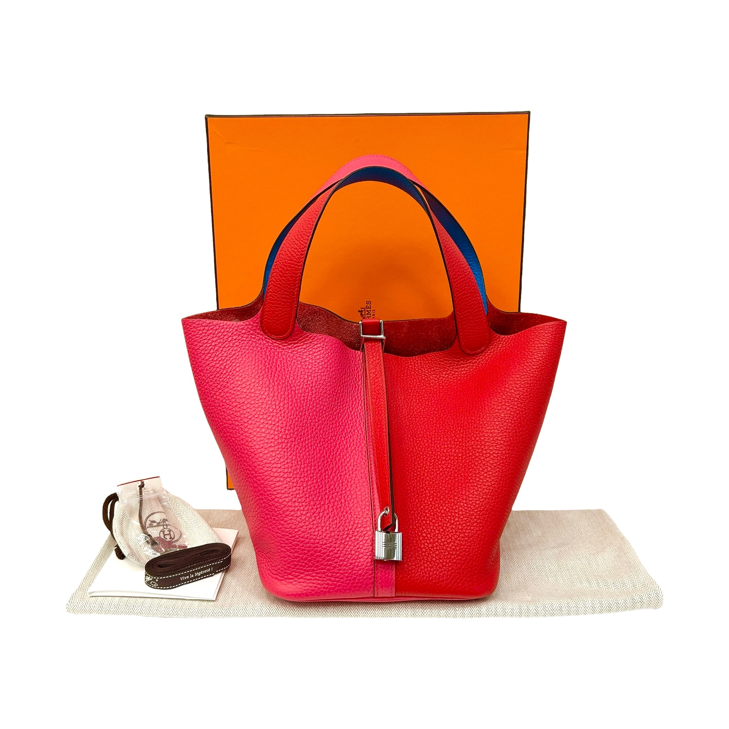 Rouge Coeur/Rose Extreme/Zanzibar Clemence Picotin 22 w/PHW - Haute Classics