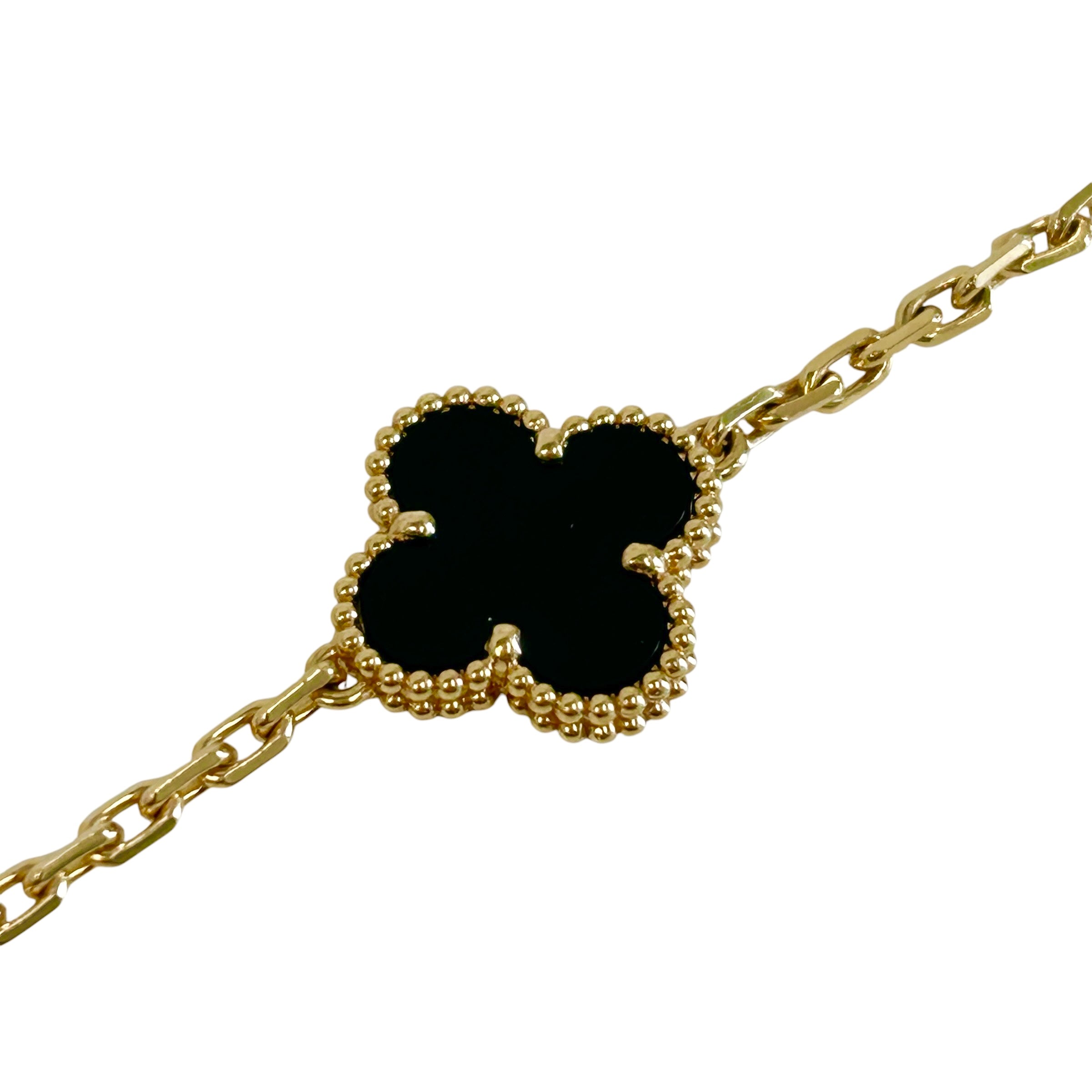 Vintage Alhambra 20-Motifs Long Necklace w/18K GHW - Haute Classics