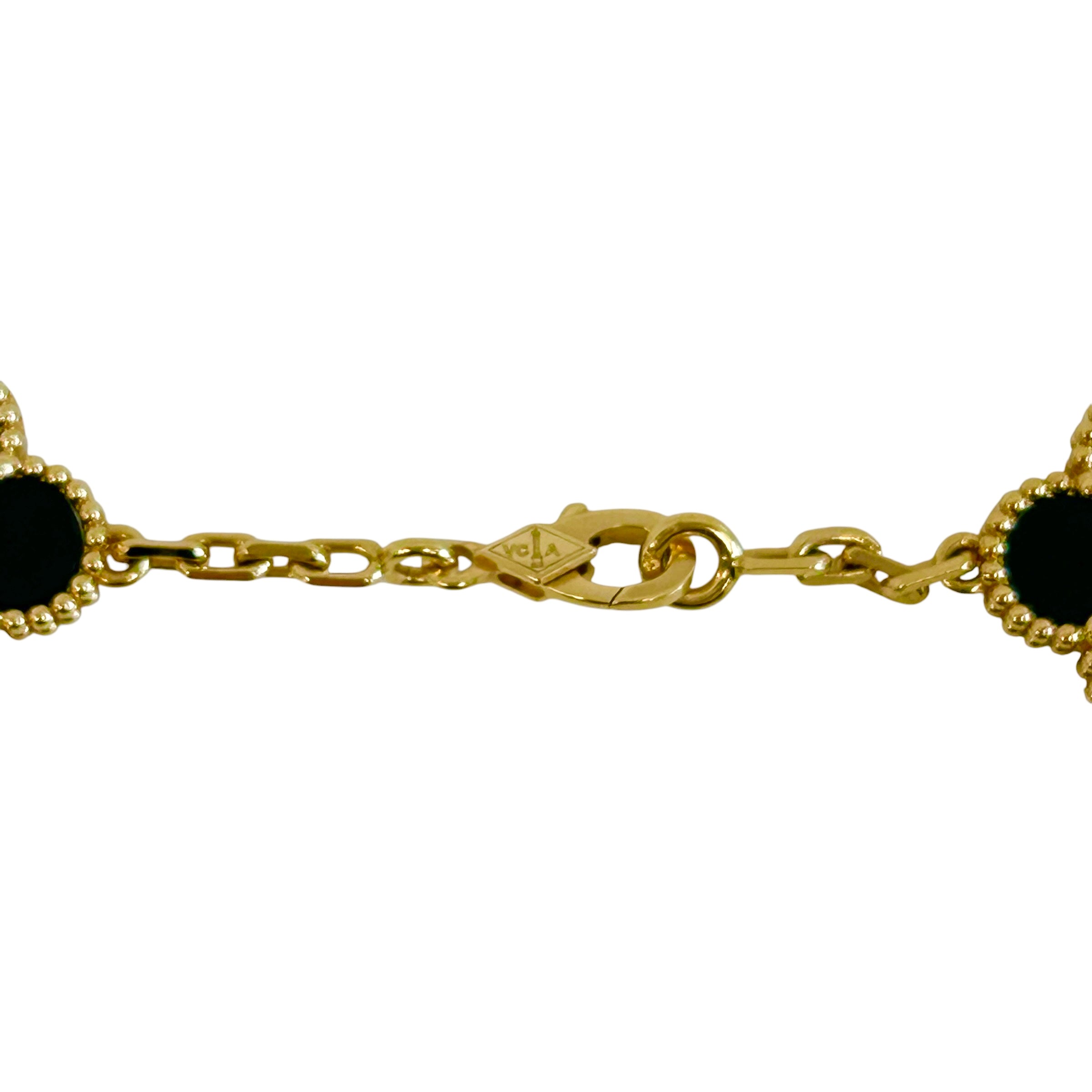 Vintage Alhambra 20-Motifs Long Necklace w/18K GHW - Haute Classics