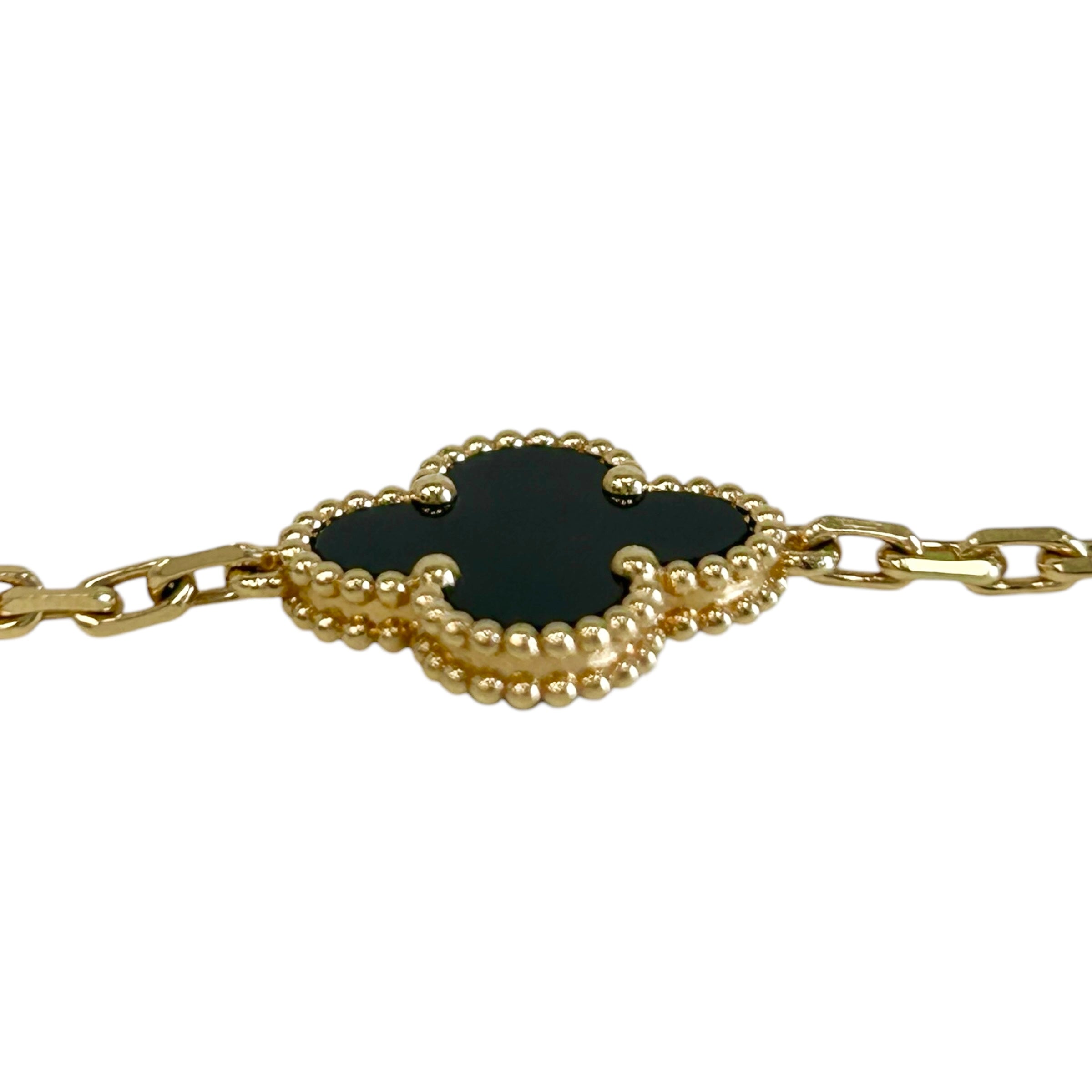 Vintage Alhambra 20-Motifs Long Necklace w/18K GHW - Haute Classics