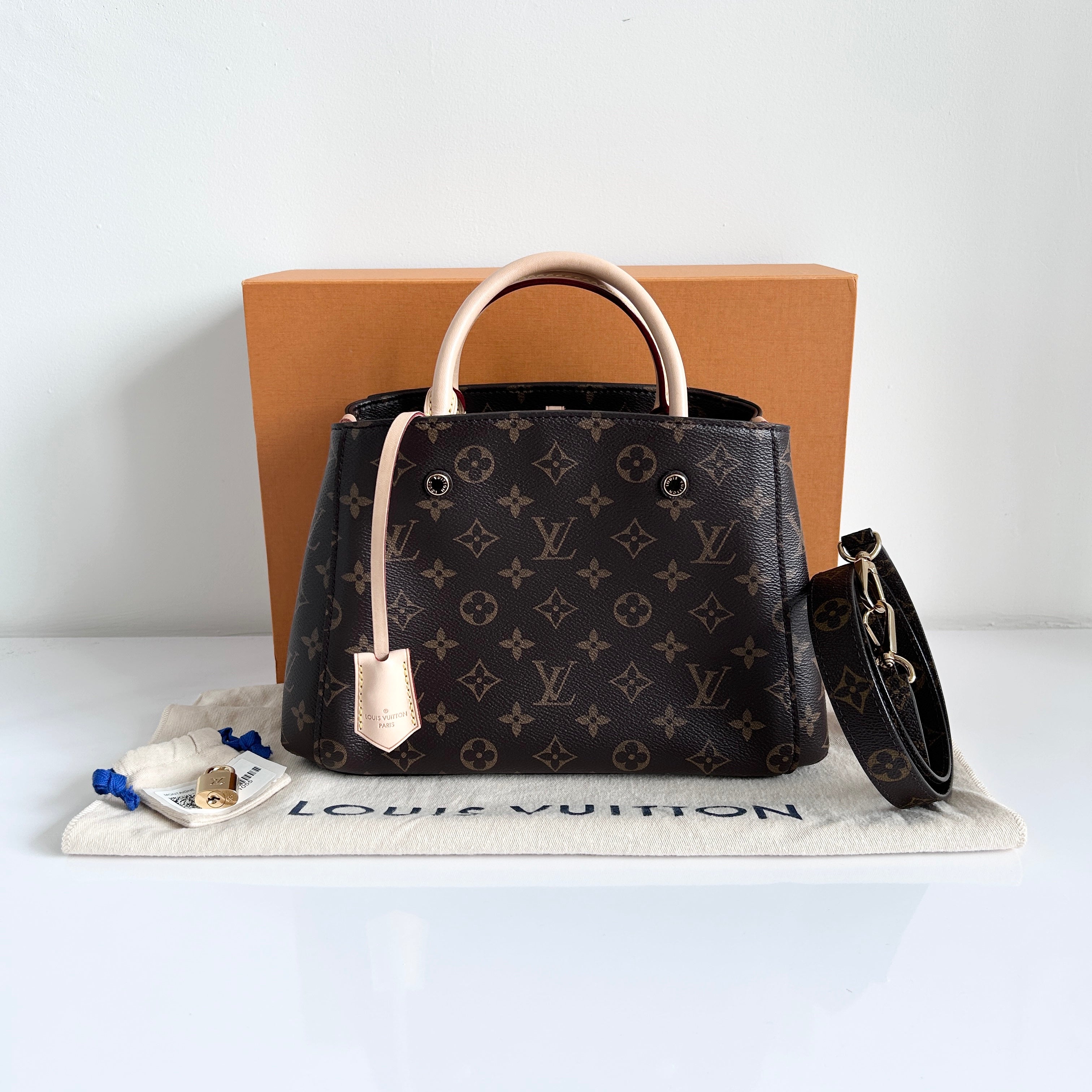 Monogram Montaigne BB Bag w/GHW