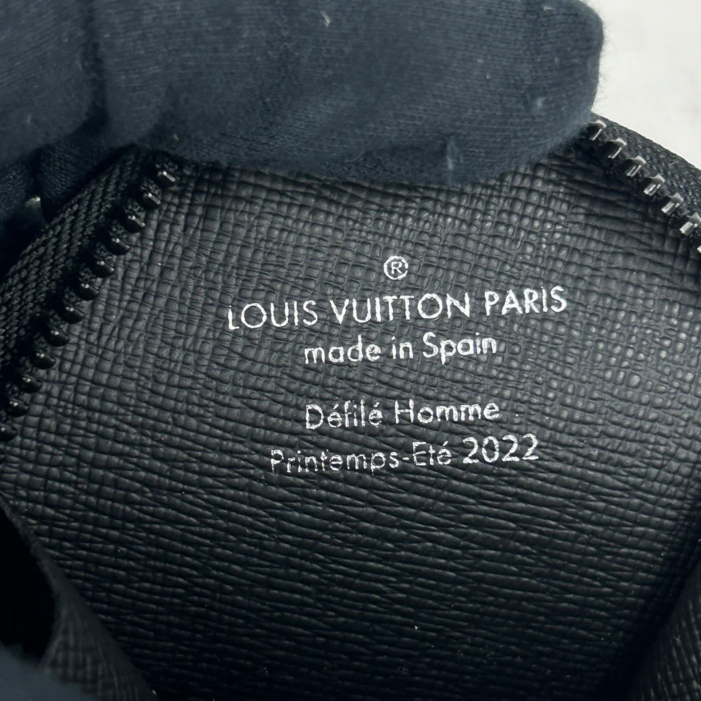 Black Taurillon Leather Monogram Canvas Trio Messenger Bag - Haute Classics