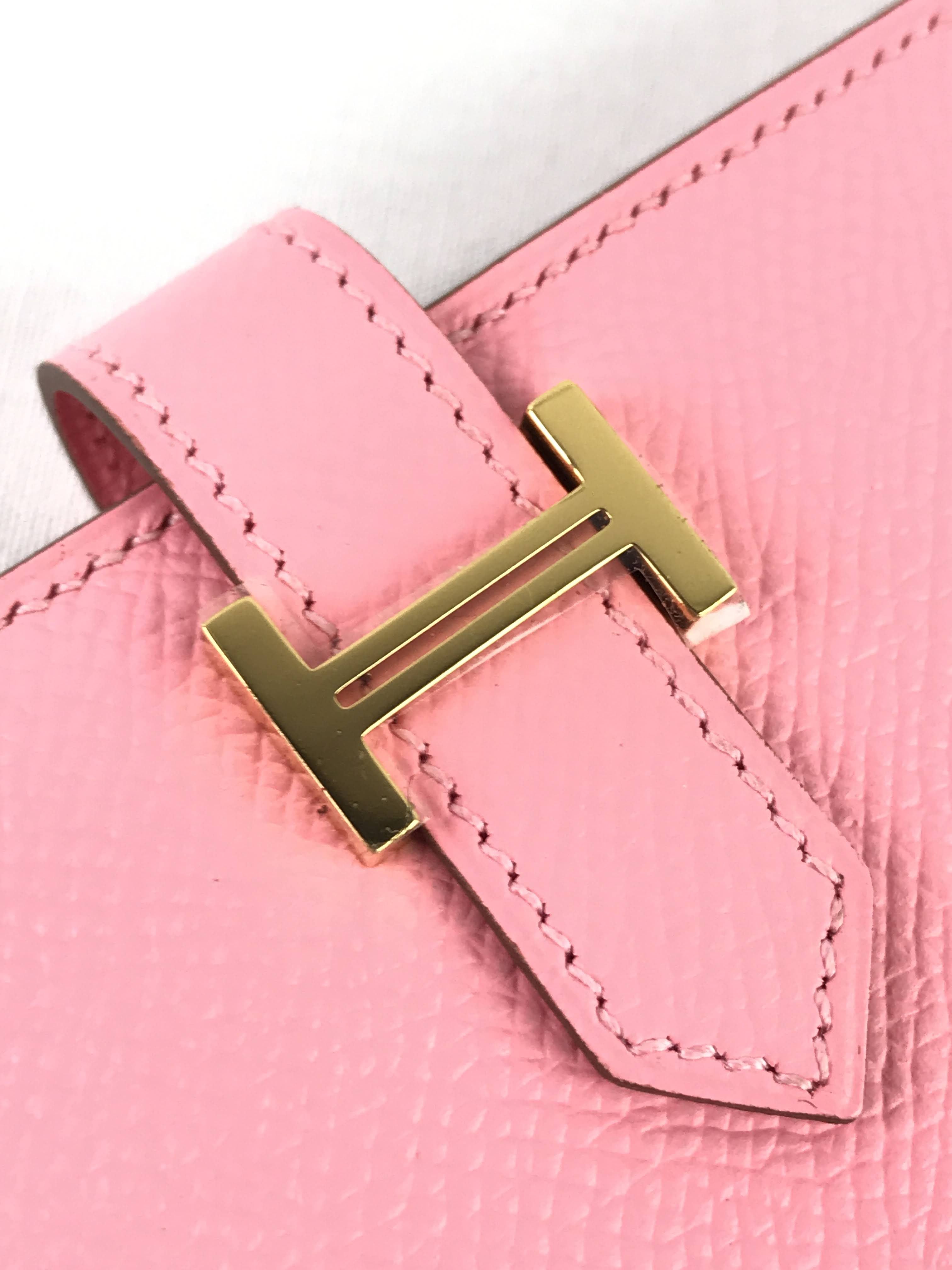 Rose Confetti Bearn Long Wallet w/GHW