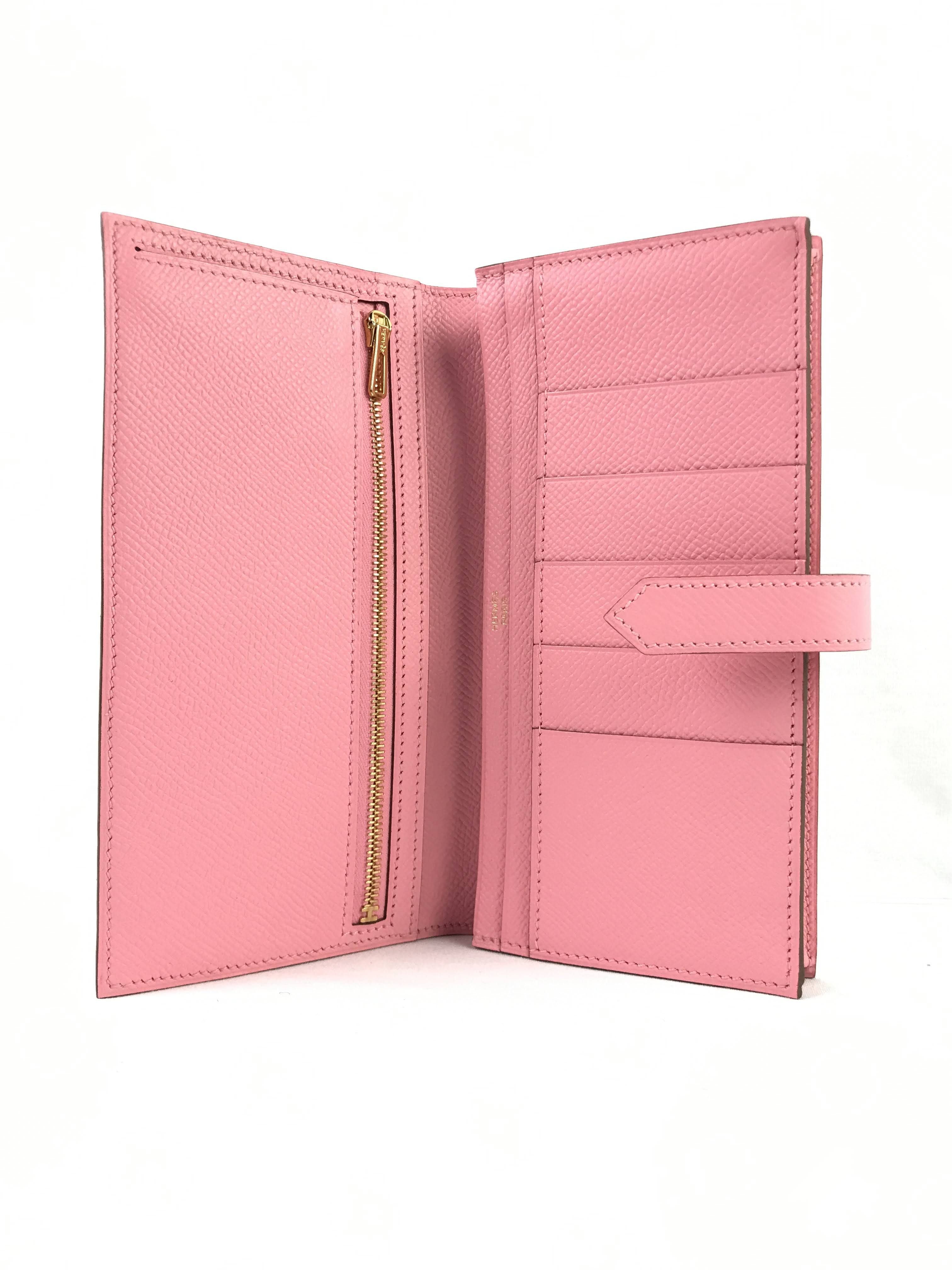 Rose Confetti Bearn Long Wallet w/GHW