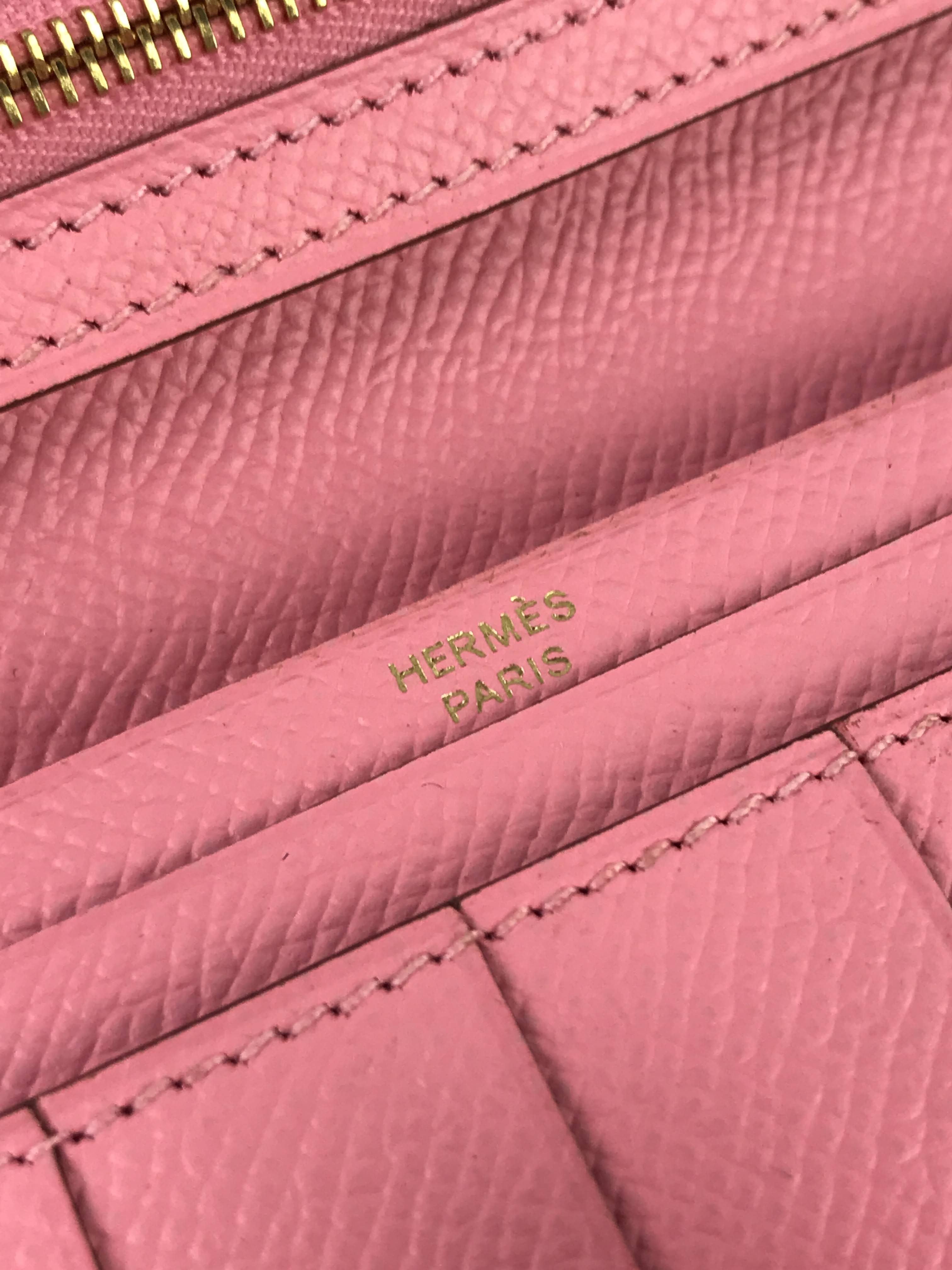 Rose Confetti Bearn Long Wallet w/GHW