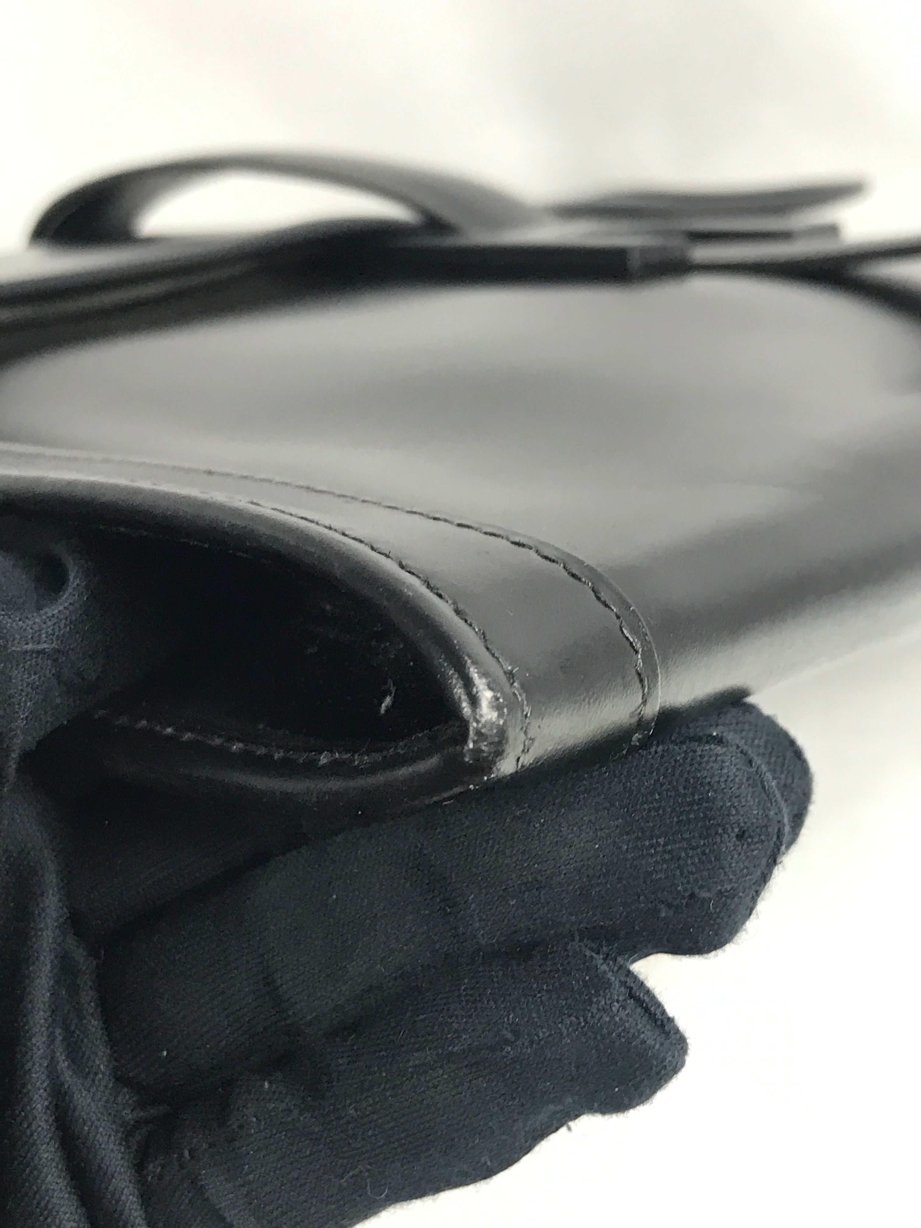 Black Box Calf Leather Portfolio Vintage Jige 34