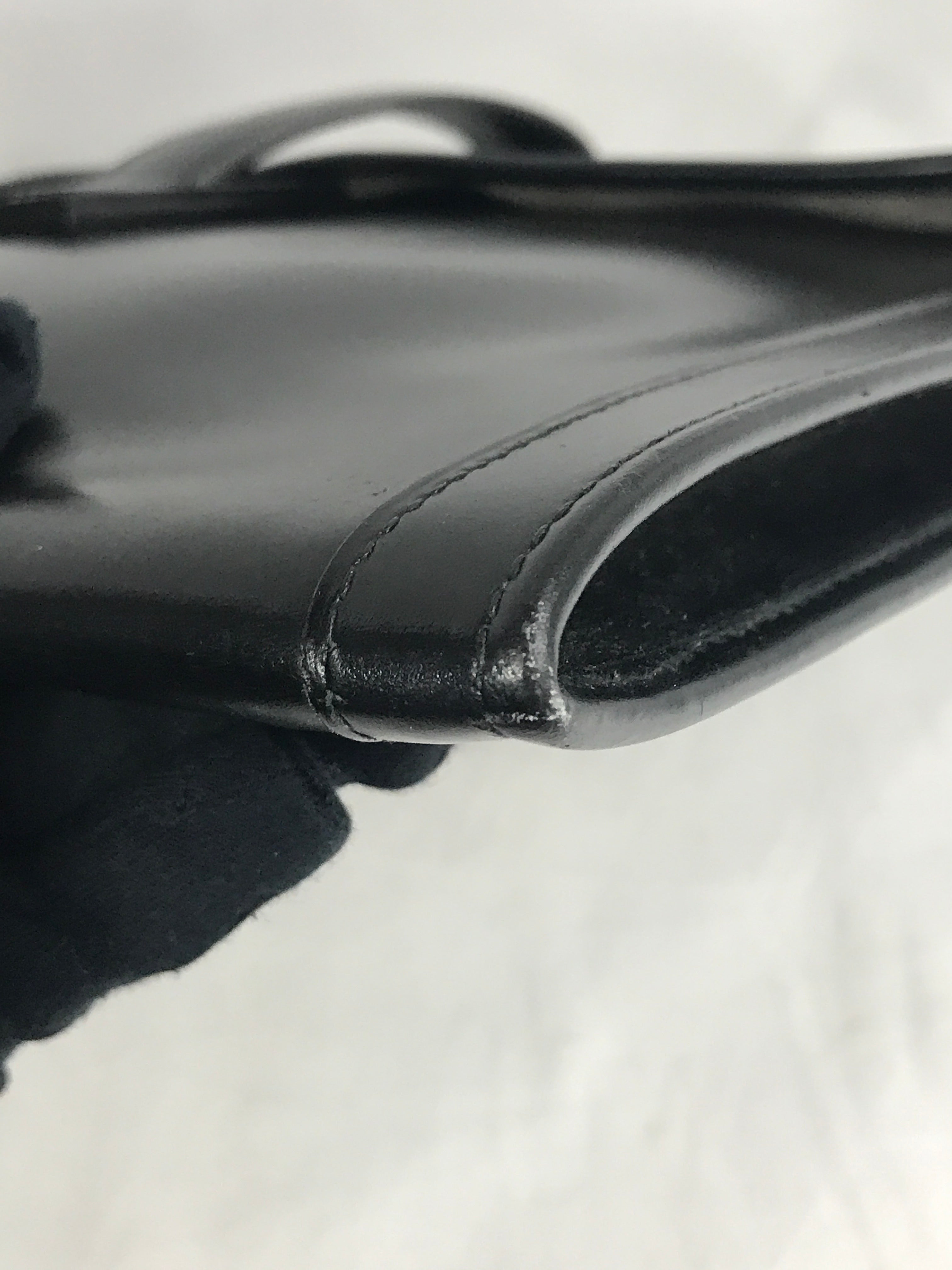 Black Box Calf Leather Portfolio Vintage Jige 34