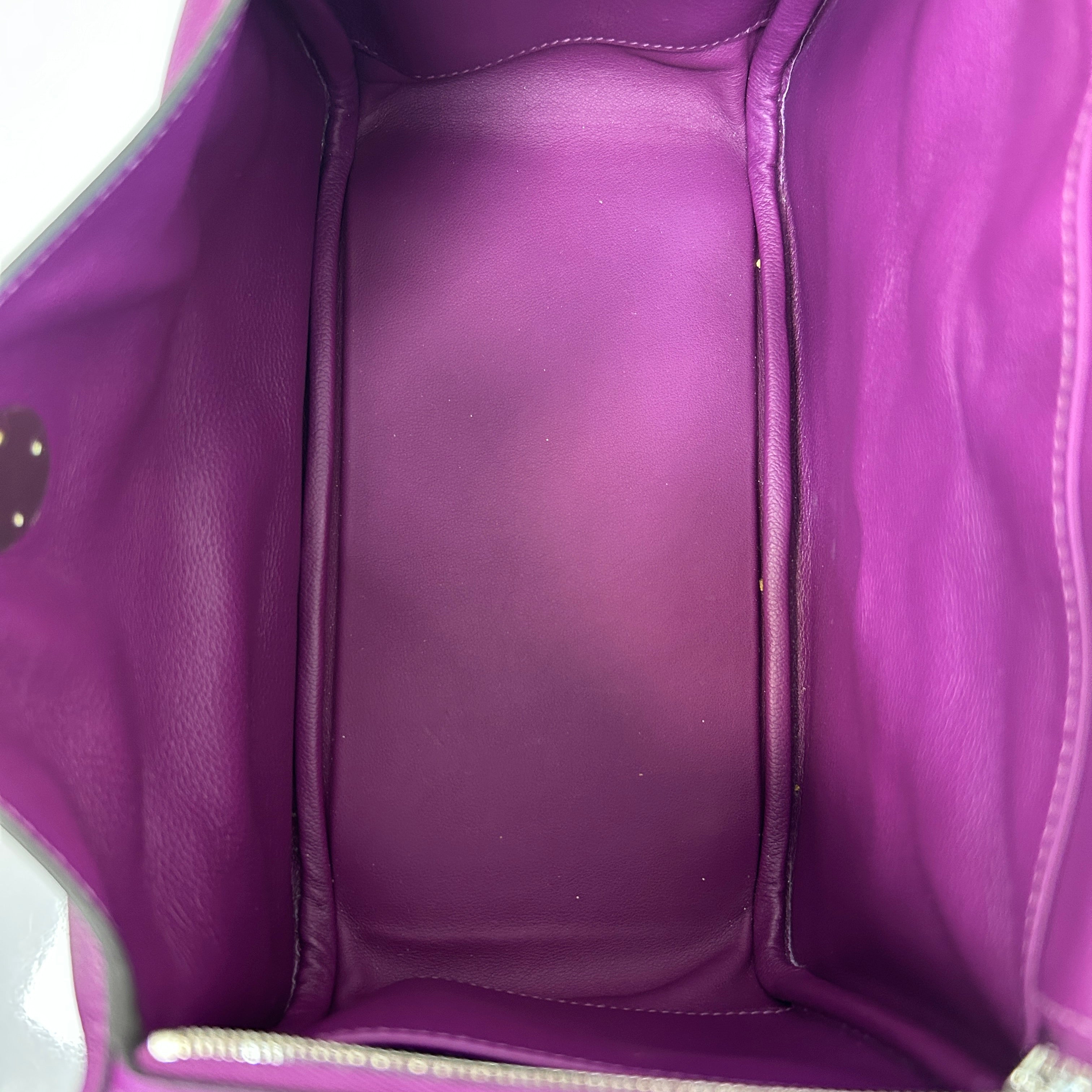 Anemone Evercolor Leather Lindy 26 Bag w/PHW