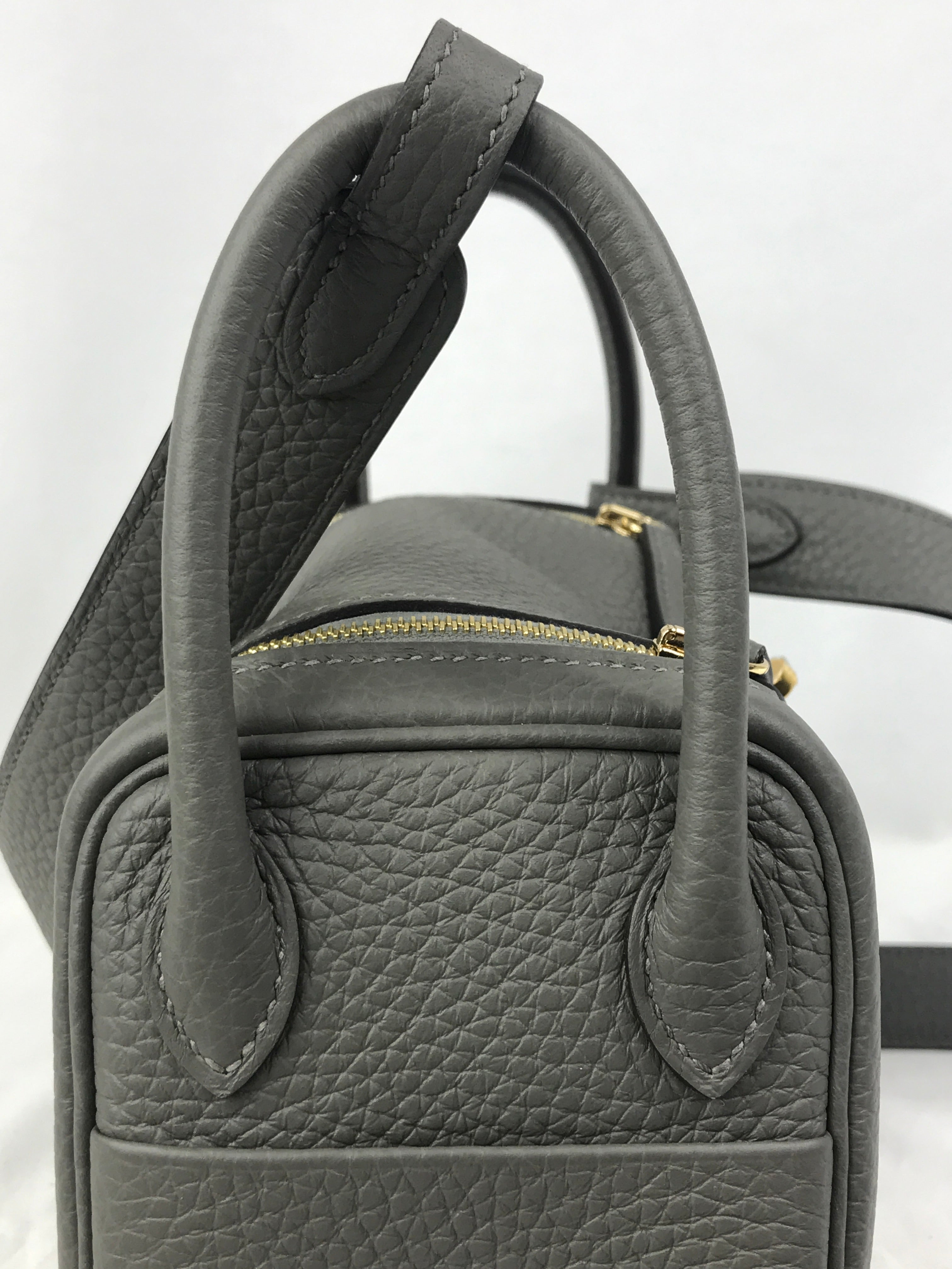 Gris Meyer Clemence Mini Lindy w/GHW