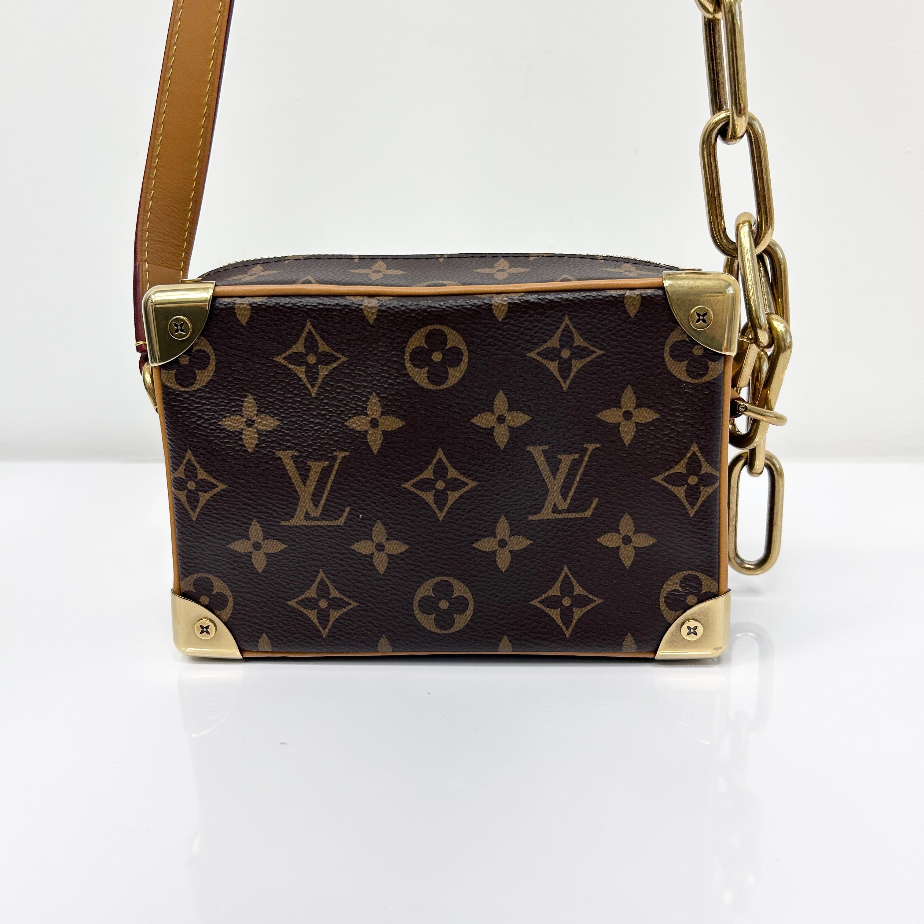 Monogram Legacy Brown Mini Soft Trunk w/GHW