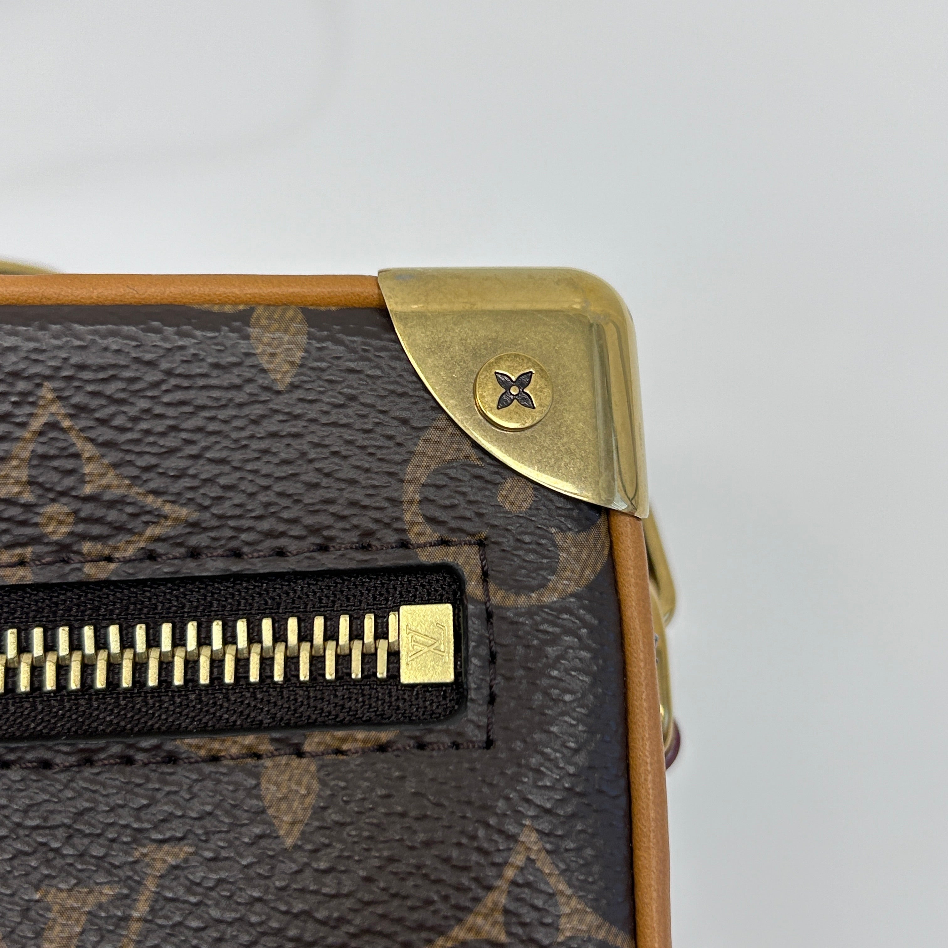 Monogram Legacy Brown Mini Soft Trunk w/GHW