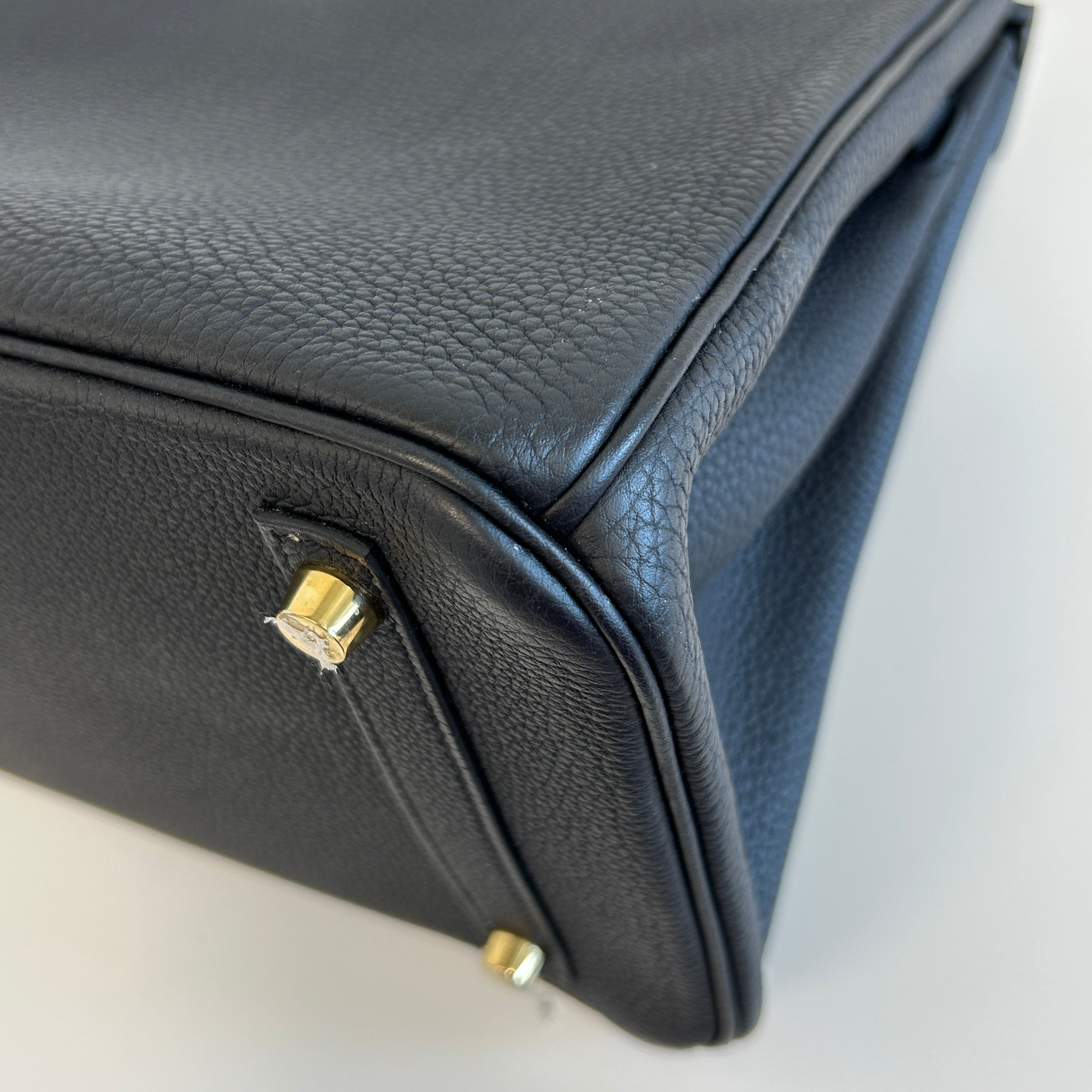 Black Togo 3 in 1 Birkin 30 w/GHW