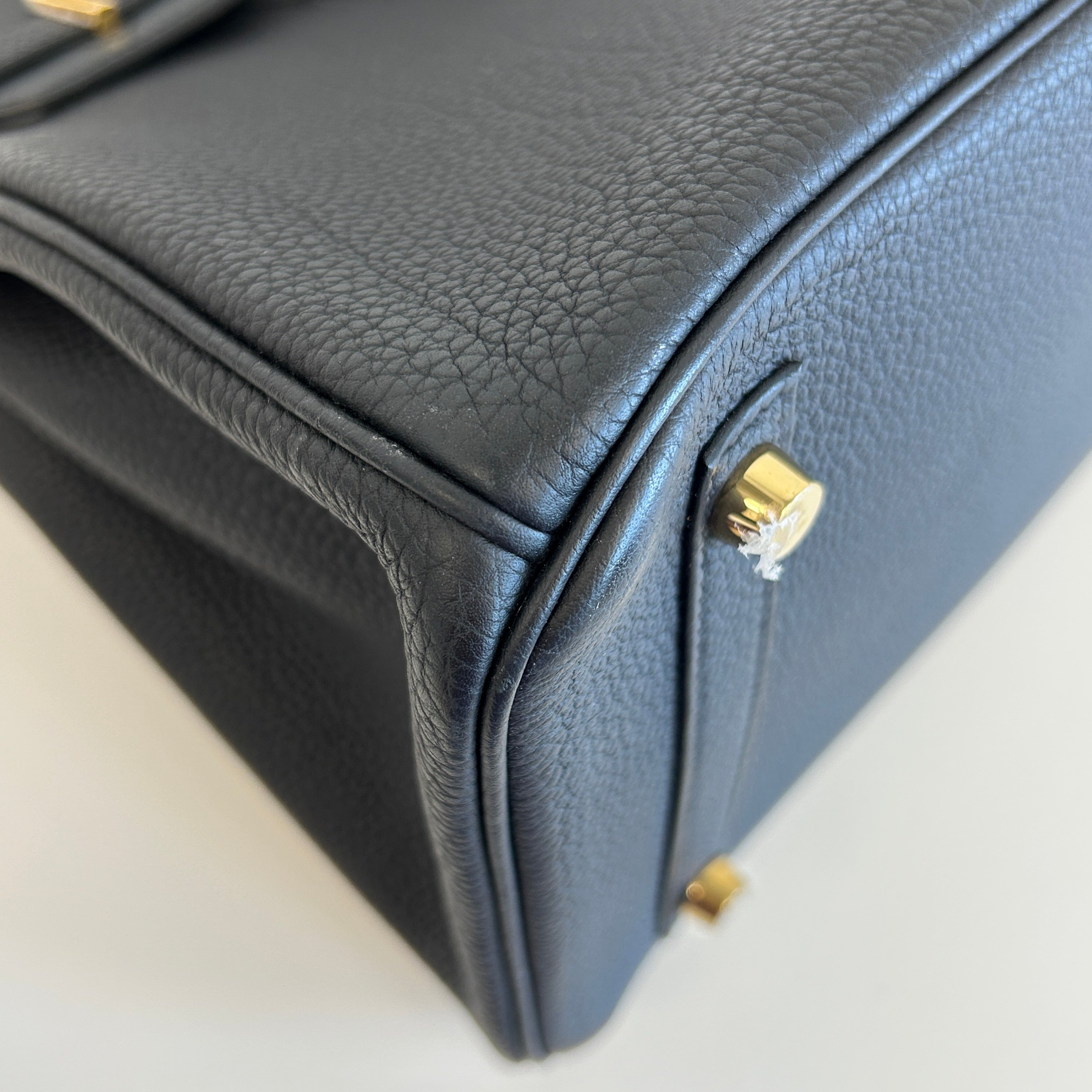 Black Togo 3 in 1 Birkin 30 w/GHW