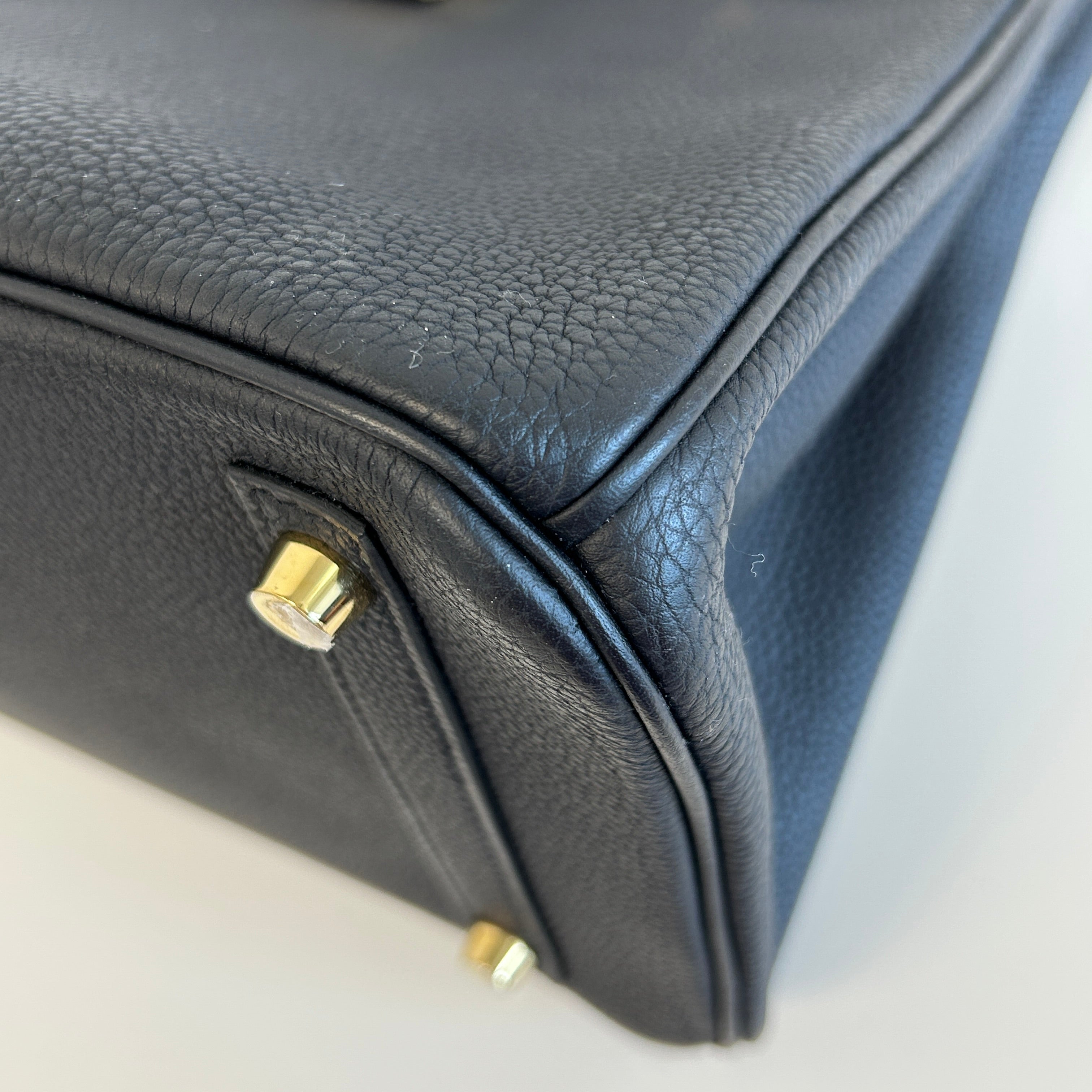 Black Togo 3 in 1 Birkin 30 w/GHW
