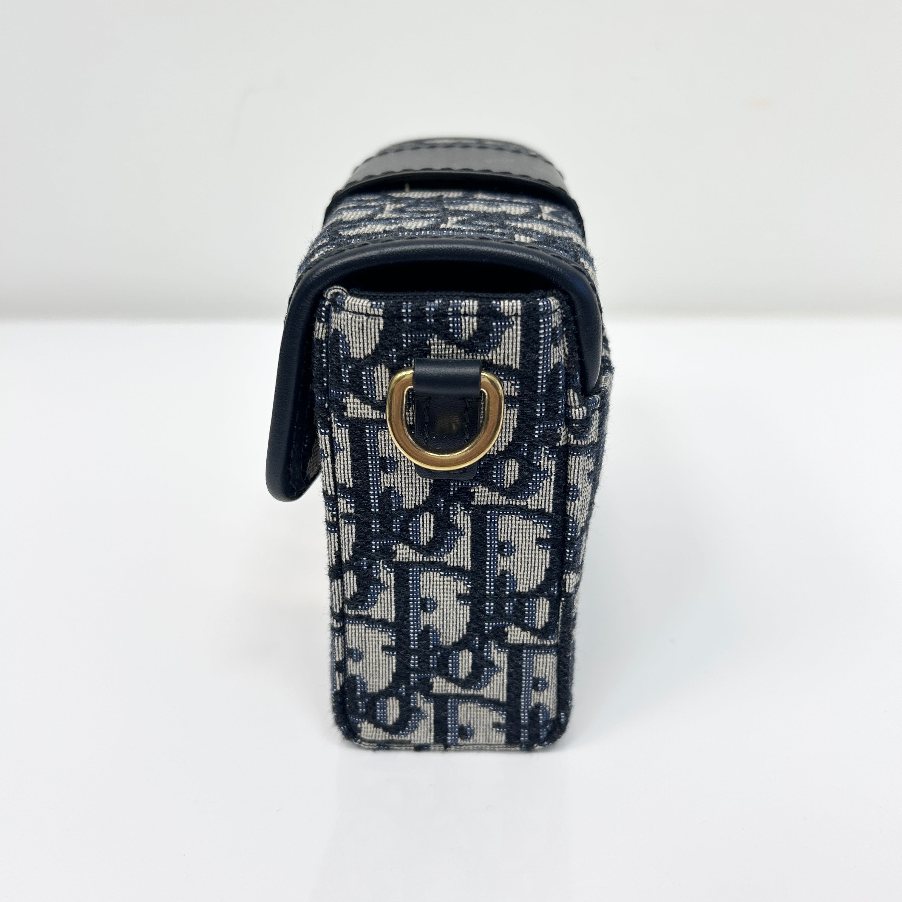 Trotter 30 Montaigne Oblique Jacquard Box Bag w/GHW