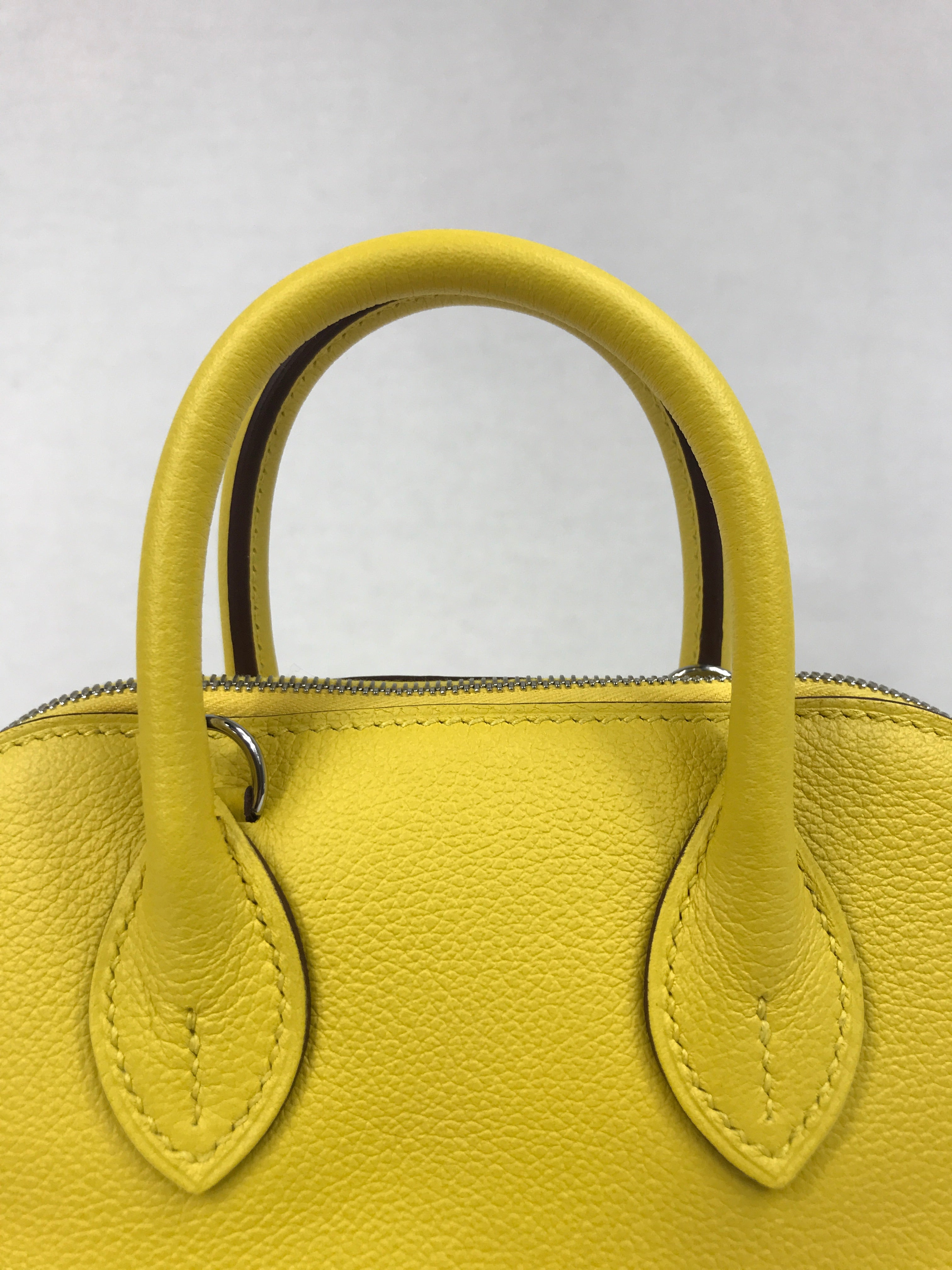 Evercolor Jaune de Naples 1923 Mini Bolide Bag w/PHW