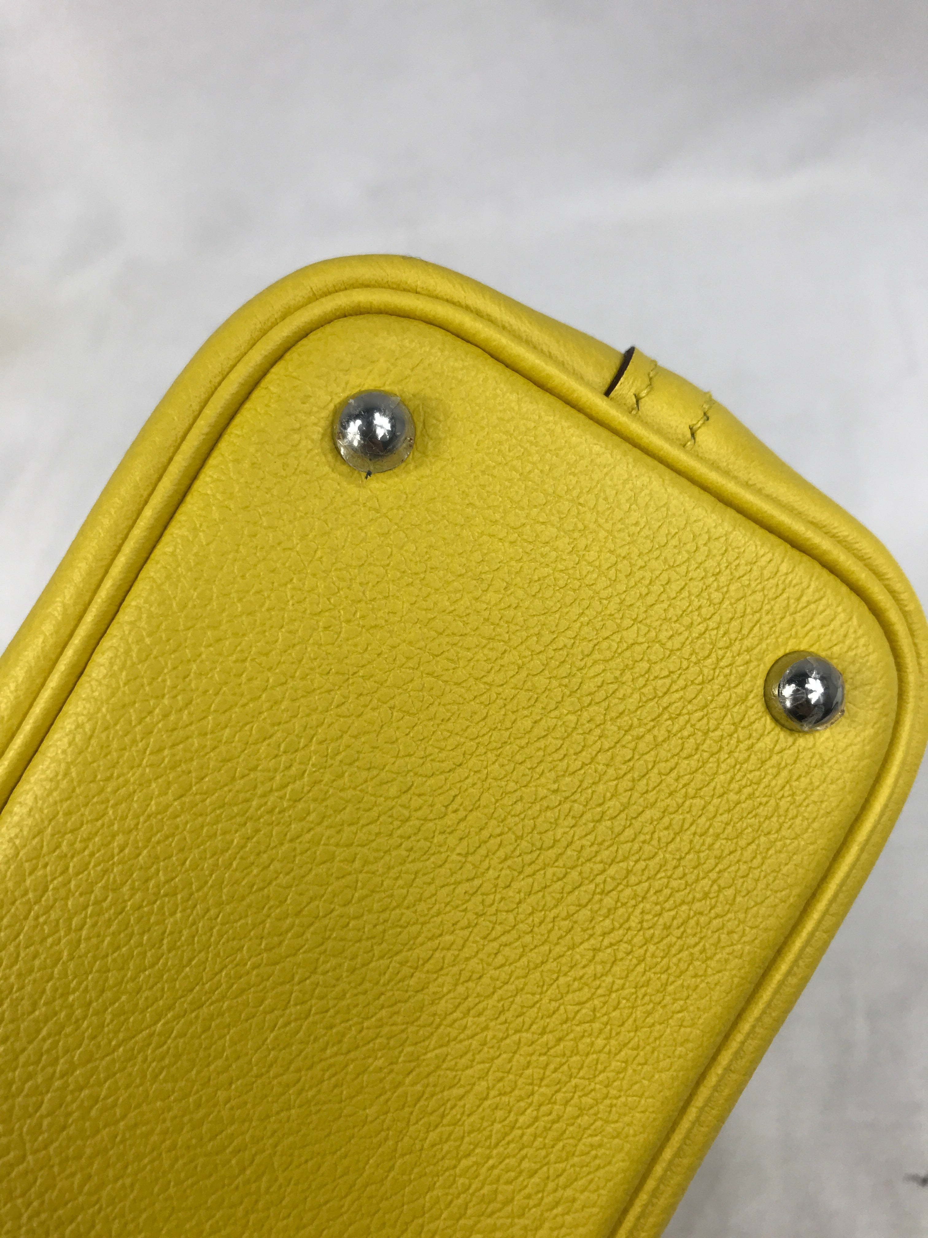 Evercolor Jaune de Naples 1923 Mini Bolide Bag w/PHW