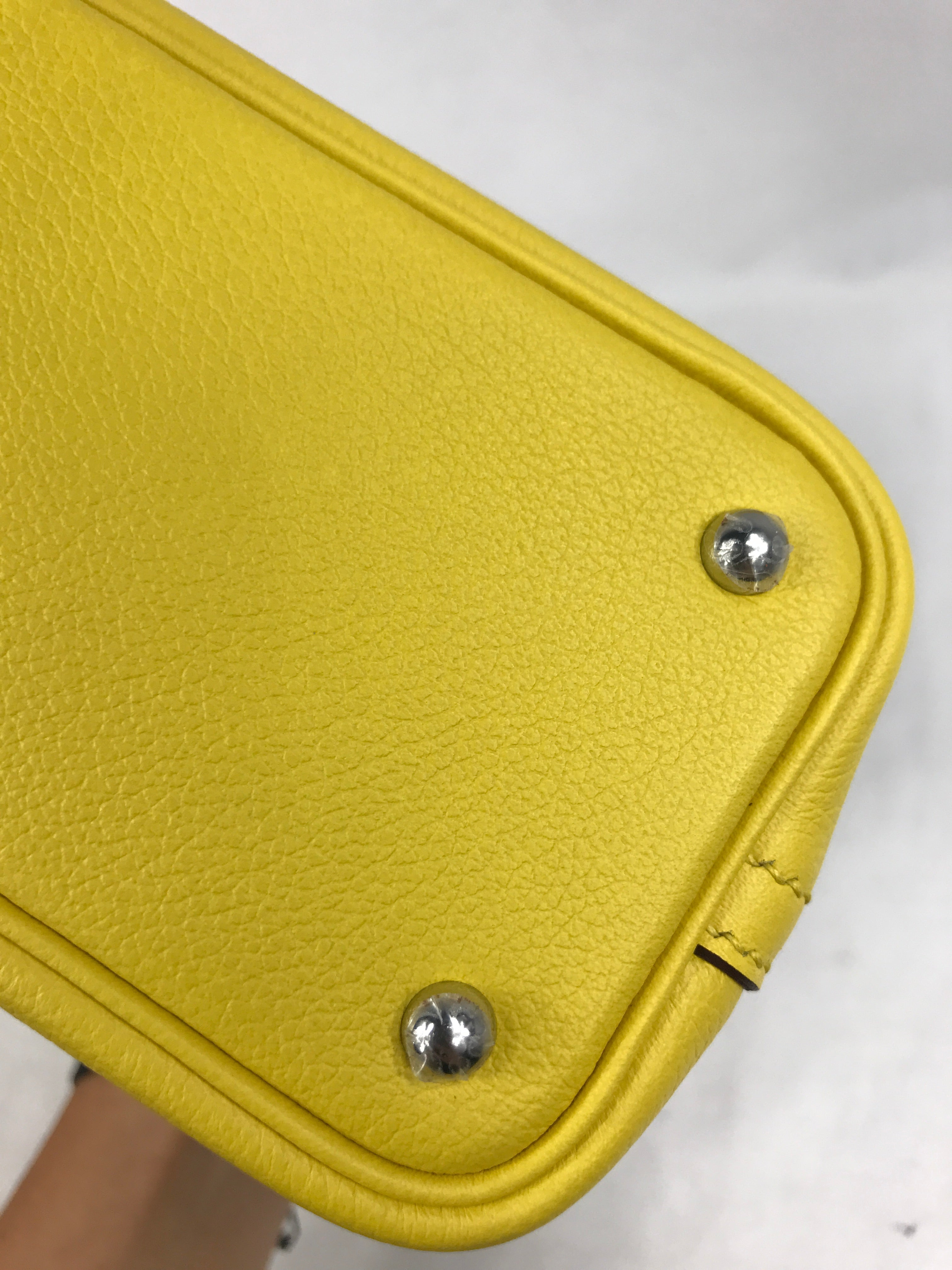 Evercolor Jaune de Naples 1923 Mini Bolide Bag w/PHW