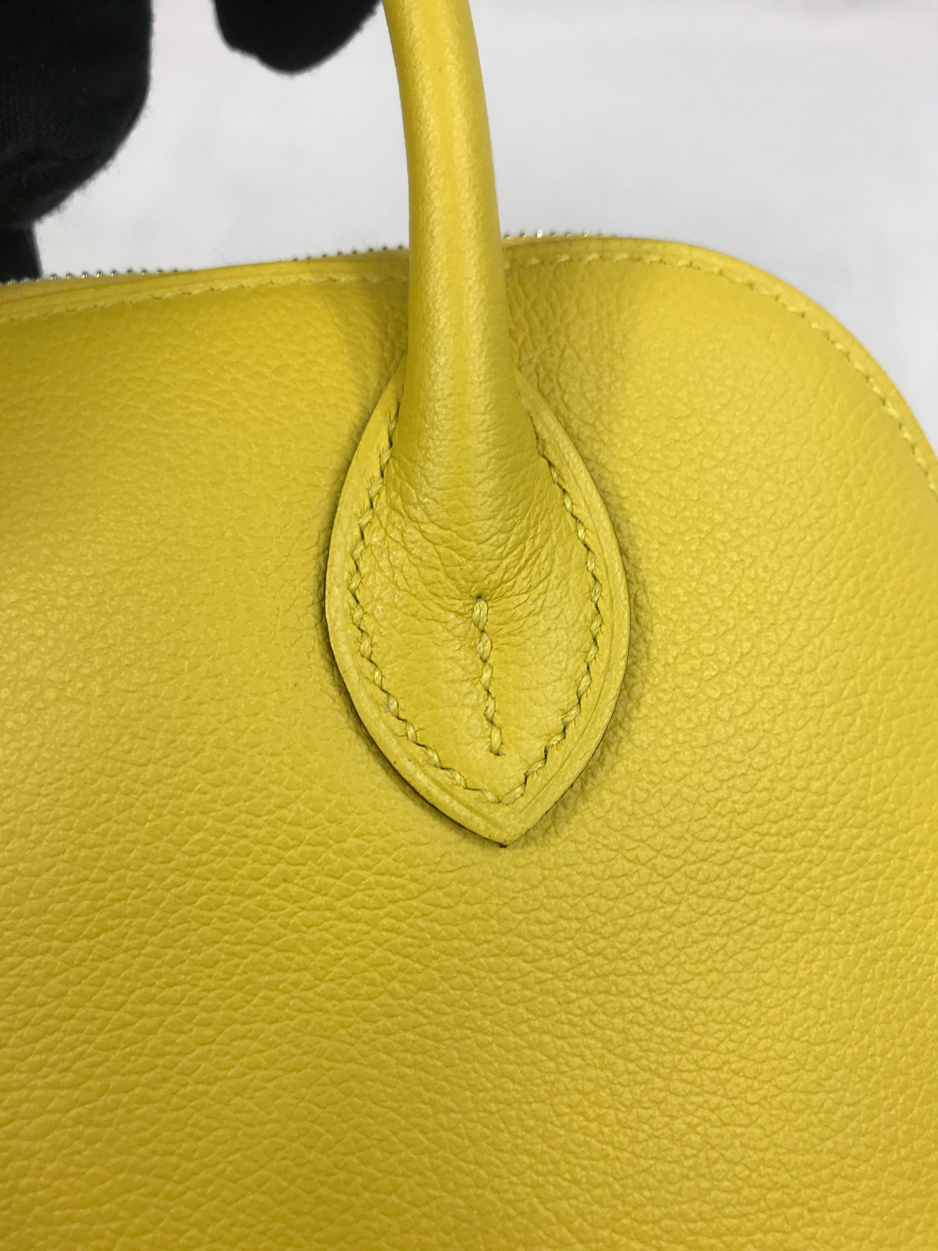 Evercolor Jaune de Naples 1923 Mini Bolide Bag w/PHW